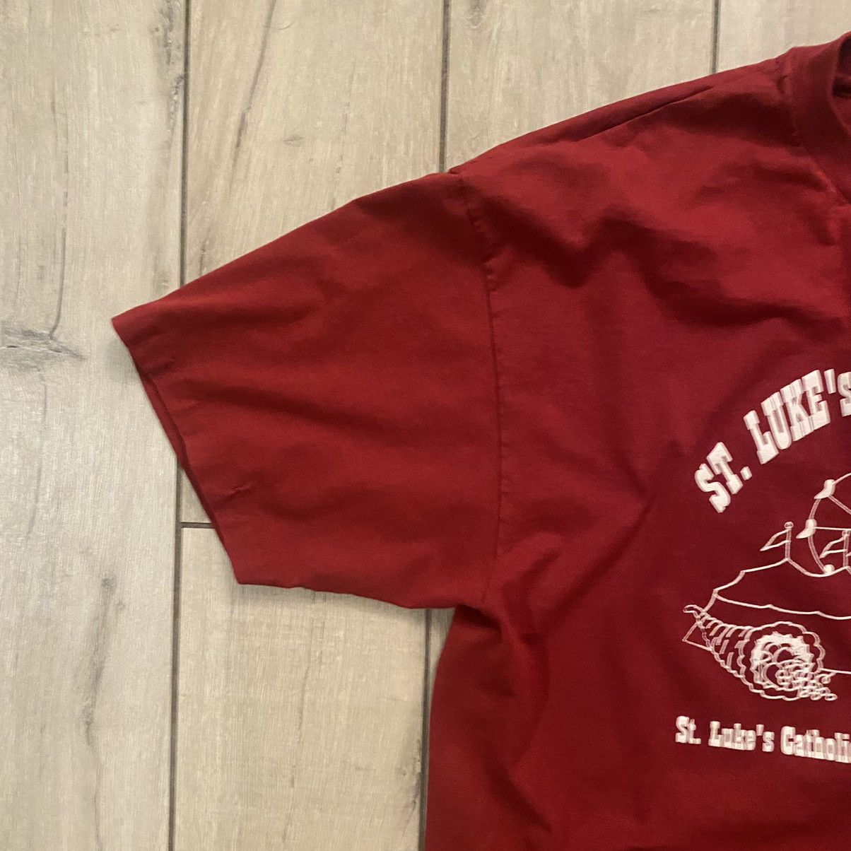 Harley Davidson × Nike × Stussy Vintage 90s Red Oktoberfest Single Stitch Graphic Tee XL Size US XL / EU 56 / 4 - 7 Thumbnail