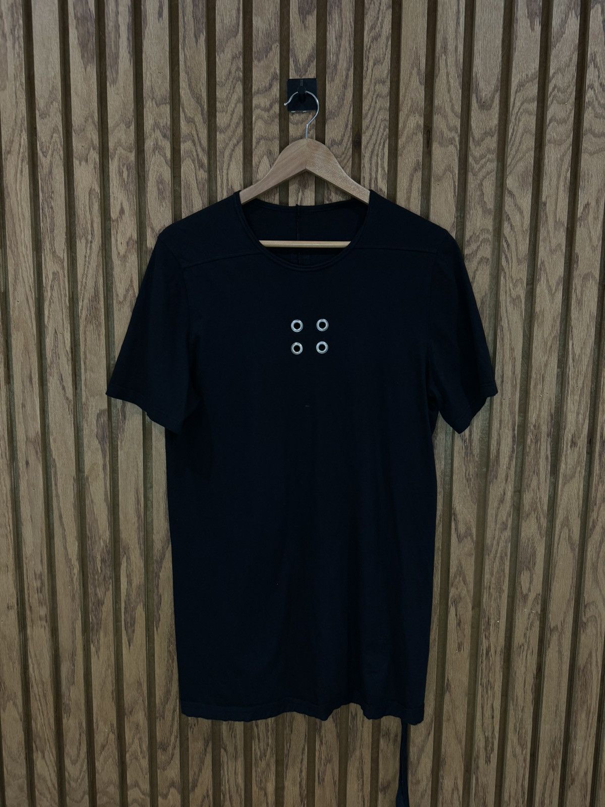 Rick Owens Drkshdw Rick Owens Drkshdw Eyelet T-Shirt Size US M / EU 48-50 / 2 - 1 Thumbnail