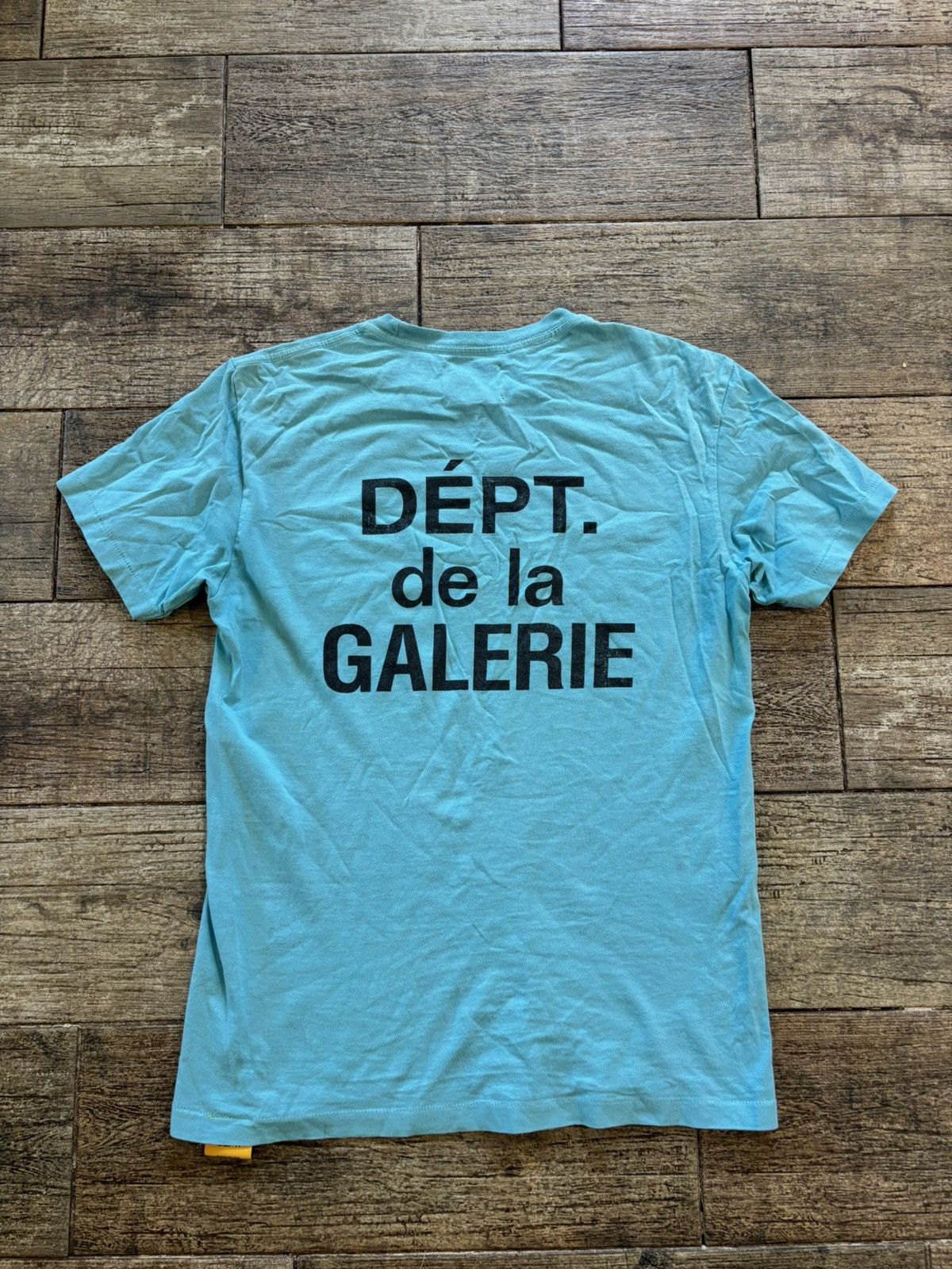 Gallery Dept. Light Blue Dept De La Galerie Tee Size US S / EU 44-46 / 1 - 1 Thumbnail