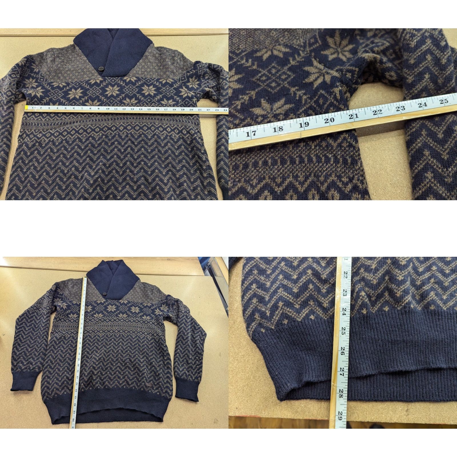 Barbour Barbour Sweater Mens XL Fair Isle Knitted Wool Turtleneck Pullover Multicolor Casual Knit Wool Regular Size XL Mens Jumpers Shirt? Size US XL / EU 56 / 4 - 8 Thumbnail