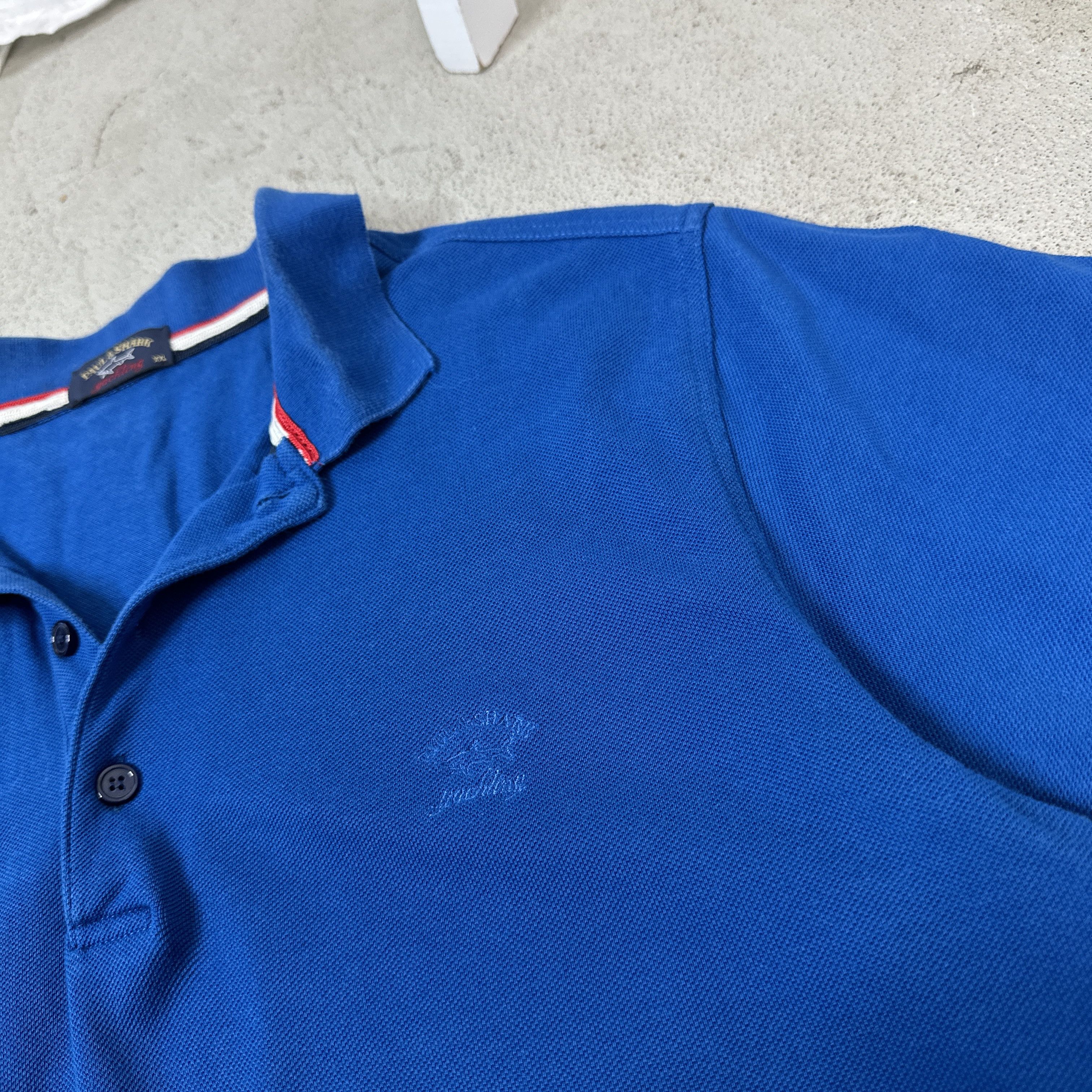 Paul & Shark × Vintage Paul&Shark Polo t-shirt Size US XXL / EU 58 / 5 - 3 Thumbnail