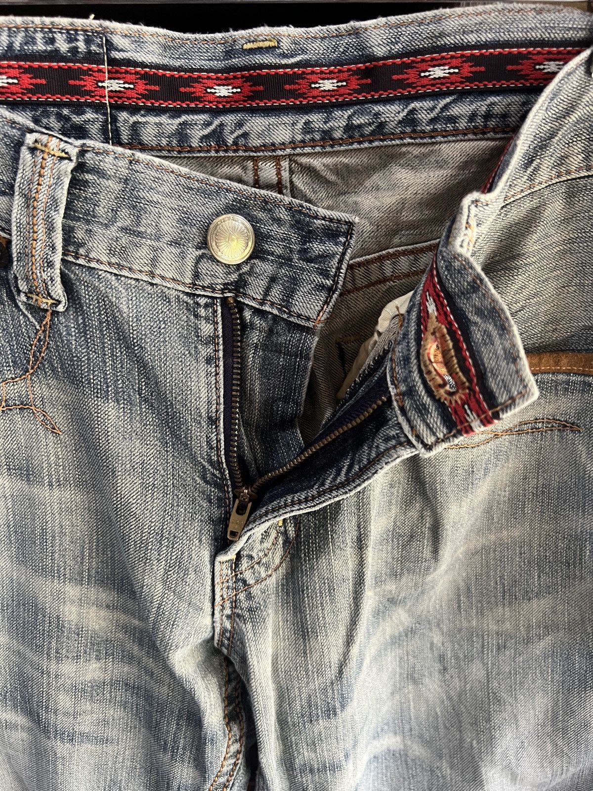 Edwin 🔥Edwin Exclusive Vintage XV Distressed Denim Size US 33 - 11 Thumbnail