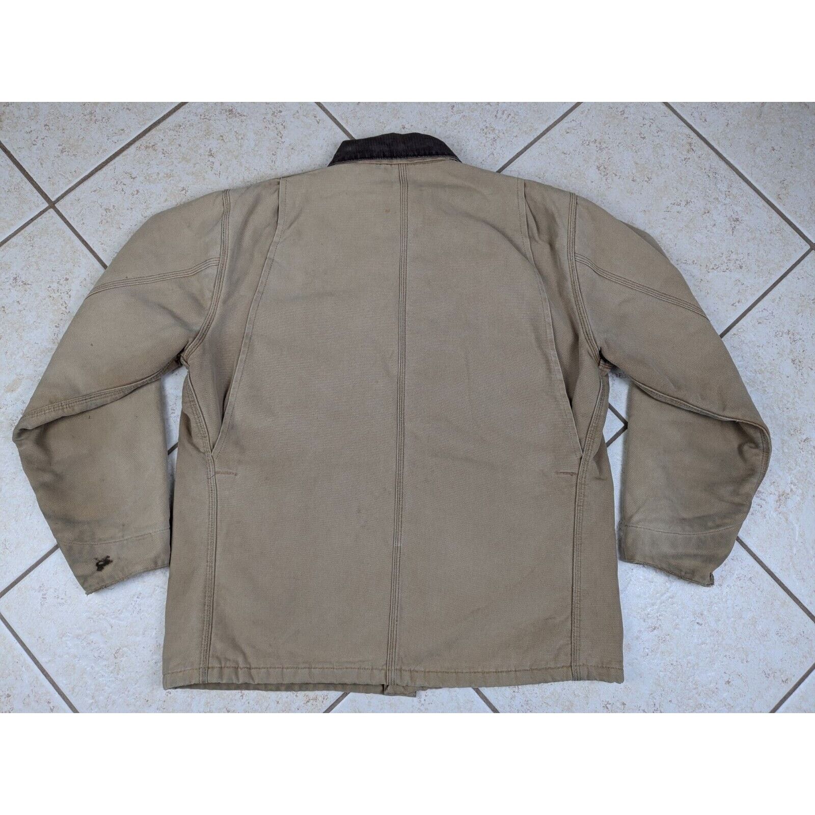 Carhartt Vtg Carhartt Chore Barn Jacket Coat Blanket Lined Canvas Size US XXL / EU 58 / 5 - 18 Thumbnail