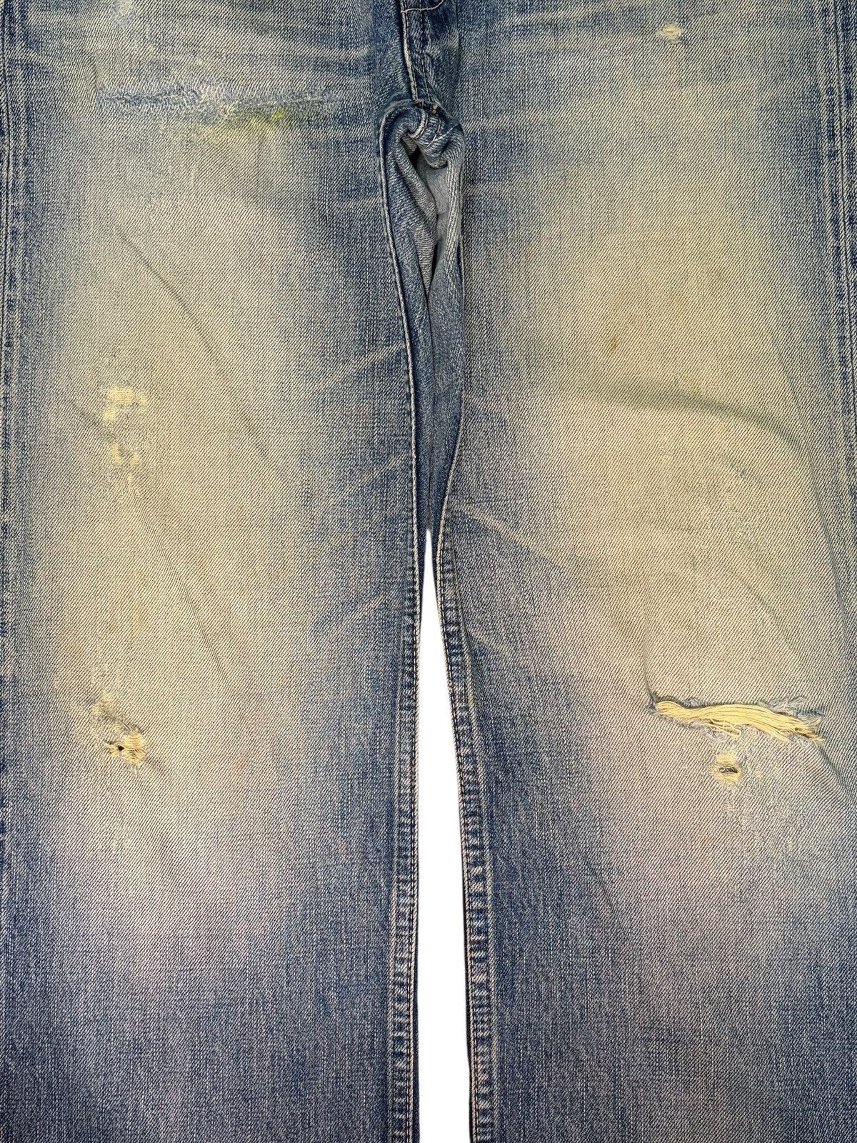 OMNIGOD Vintage Omnigod Selvedge Rusty Wash Distress Loose Jeans Size US 32 / EU 48 - 3 Thumbnail