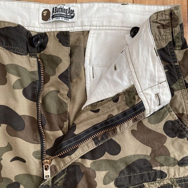 Bape BAPE Cargo shorts 1st camo green a bathing ape ★size S Size US 30 / EU 46 - 8 Thumbnail
