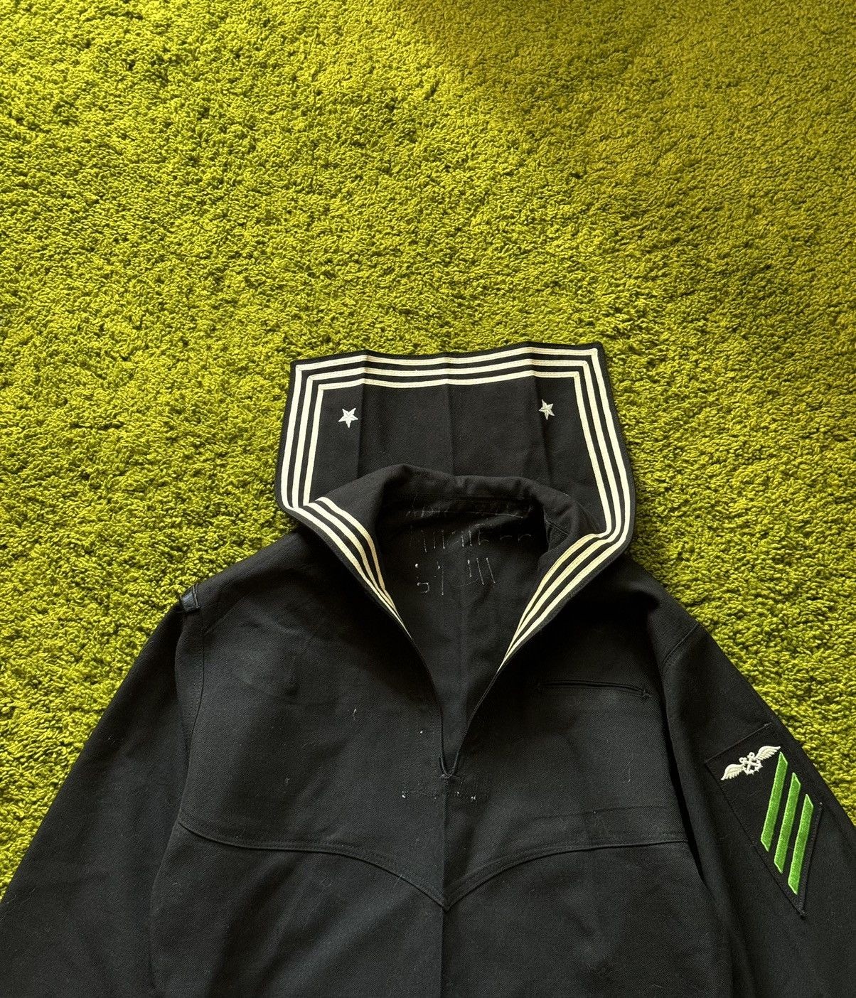 Vintage 🇺🇸 1970s vintage U.S.S Tripoli military army sailor jacket Size US M / EU 48-50 / 2 - 5 Thumbnail