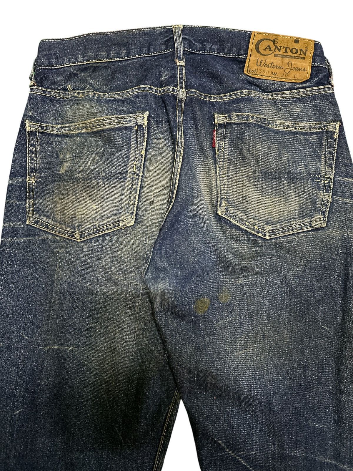 Kapital Distress Vintage Canton Flare Denim Size US 30 / EU 46 - 11 Thumbnail