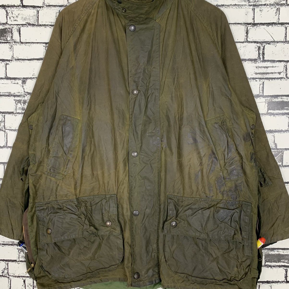 Belstaff Vintage Britton Beltstaff Waxed Cotton Jacket Size US L / EU 52-54 / 3 - 8 Thumbnail