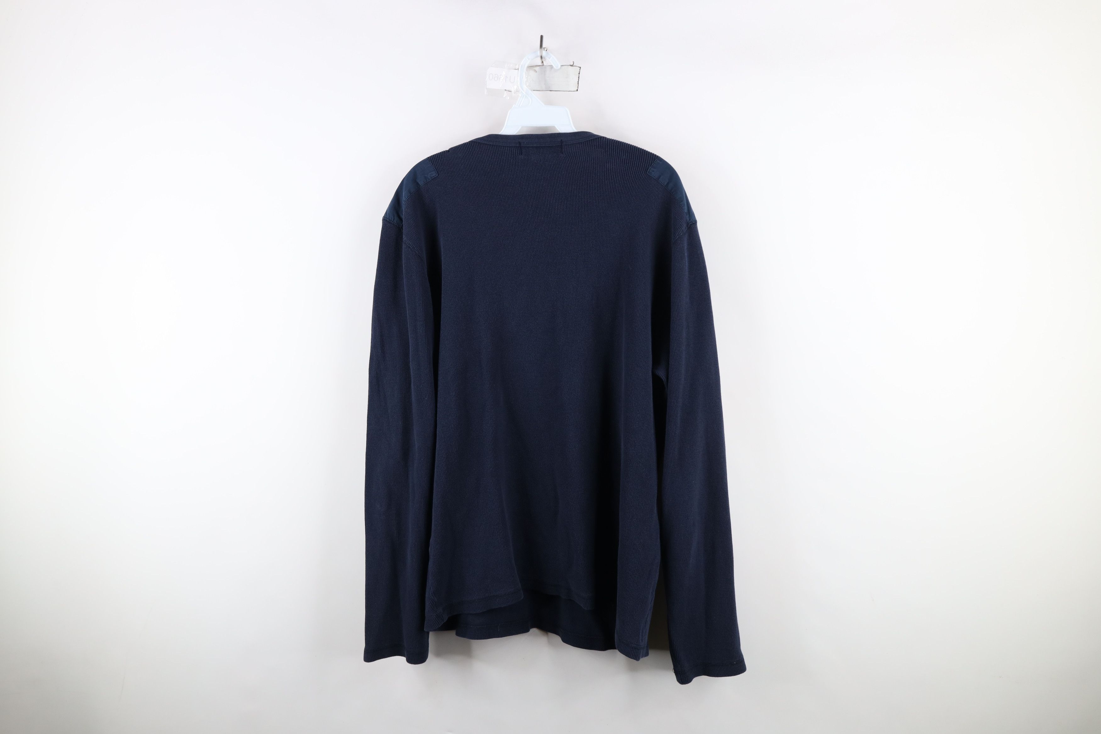 Ralph Lauren × Vintage Vintage 90s Streetwear Ralph Lauren Waffle Knit T-Shirt Size US XL / EU 56 / 4 - 10 Thumbnail