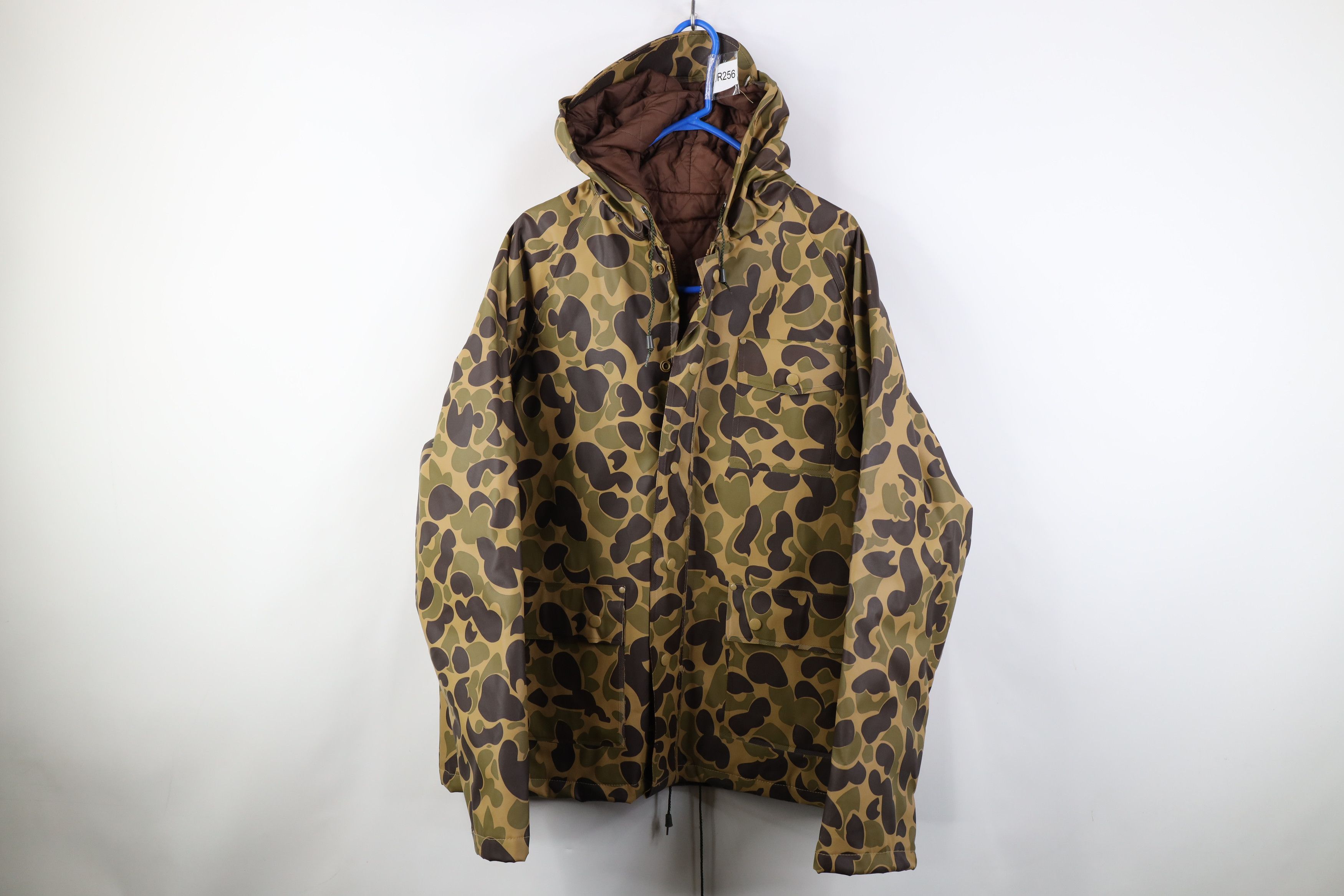 Vintage Vintage 70s Streetwear Hooded Waterproof Jacket Coat Size US L / EU 52-54 / 3 - 1 Thumbnail