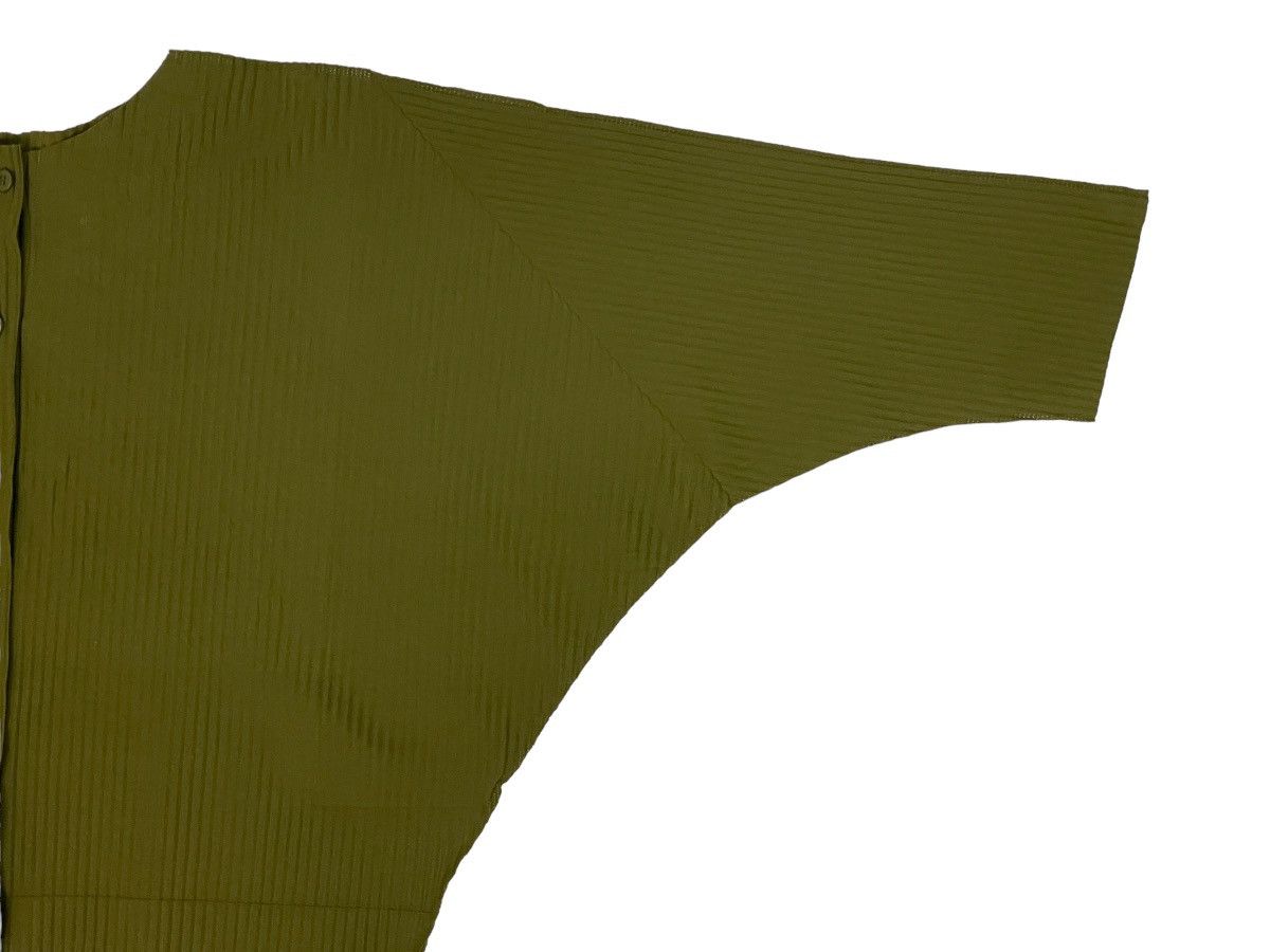 Issey Miyake IS Issey Miyake Me Batwing Pleated Crop Top Size ONE SIZE - 4 Thumbnail
