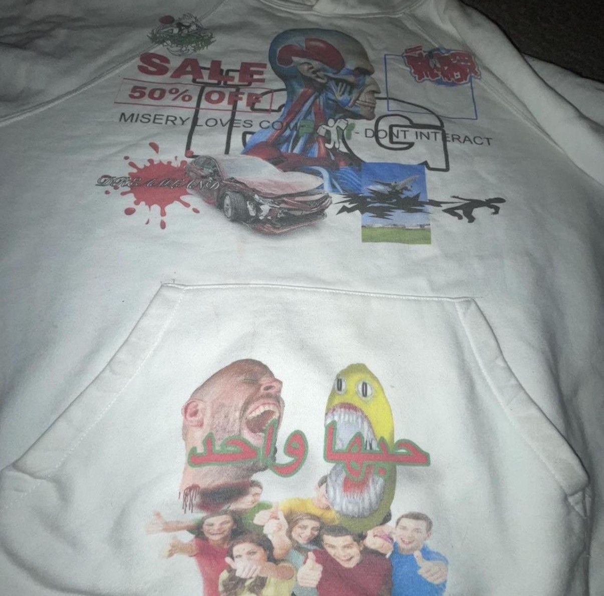 Other custom 1of1 hoodie Size US M / EU 48-50 / 2 - 1 Thumbnail