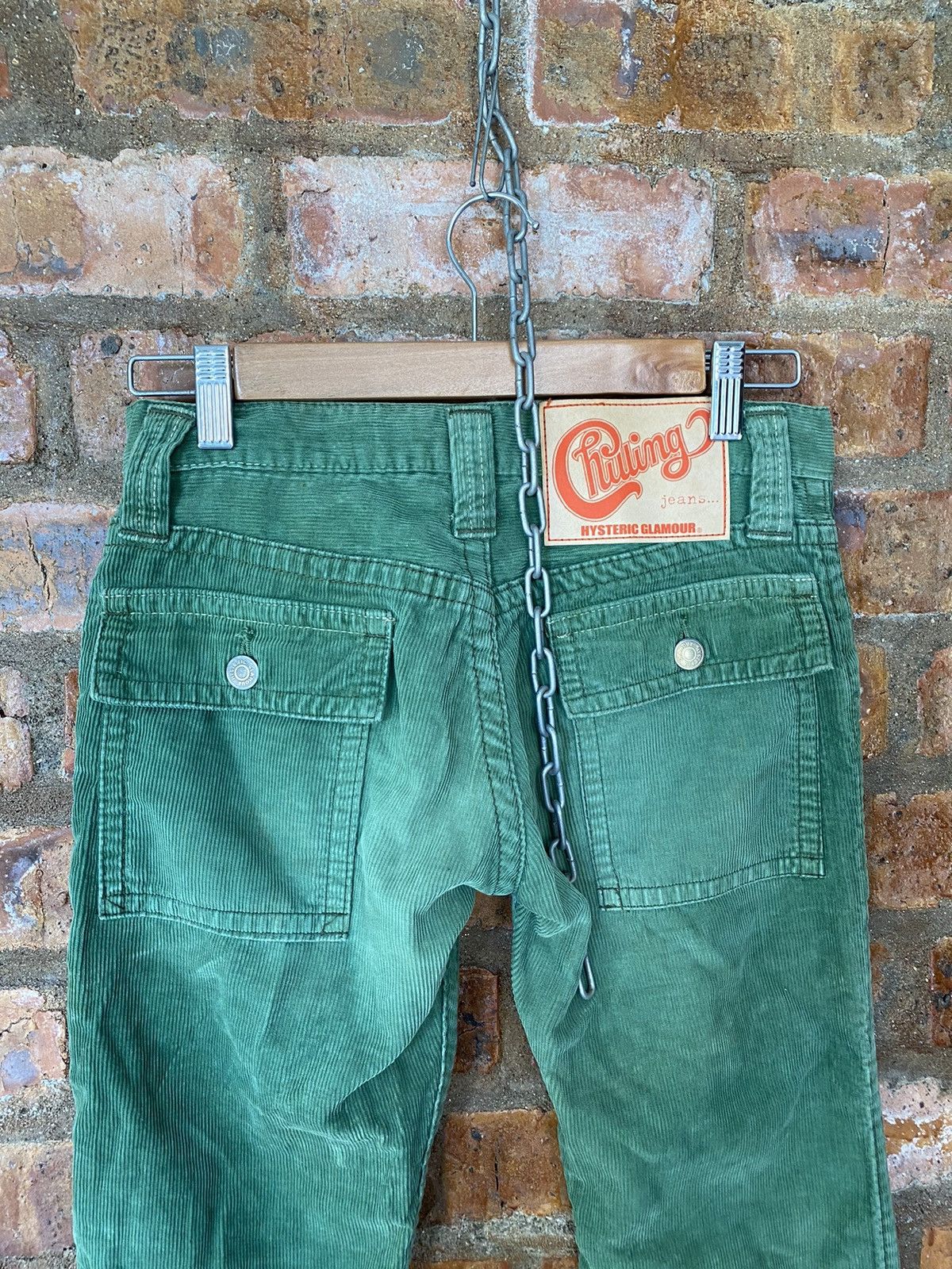 Hysteric Glamour 1990s Hysteric Glamour Flare Bush pants Size 28" / US 6 / IT 42 - 12 Thumbnail
