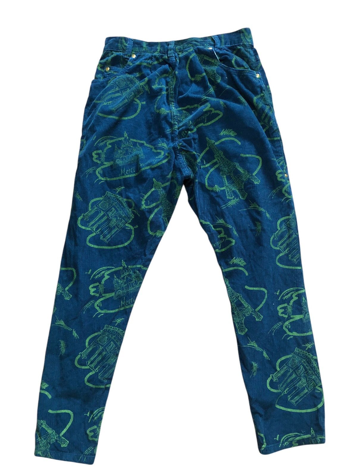 mercibeaucoup Mercibeaucoup Corduroy Cargo Pants Size US 28 / EU 44 - 2 Thumbnail