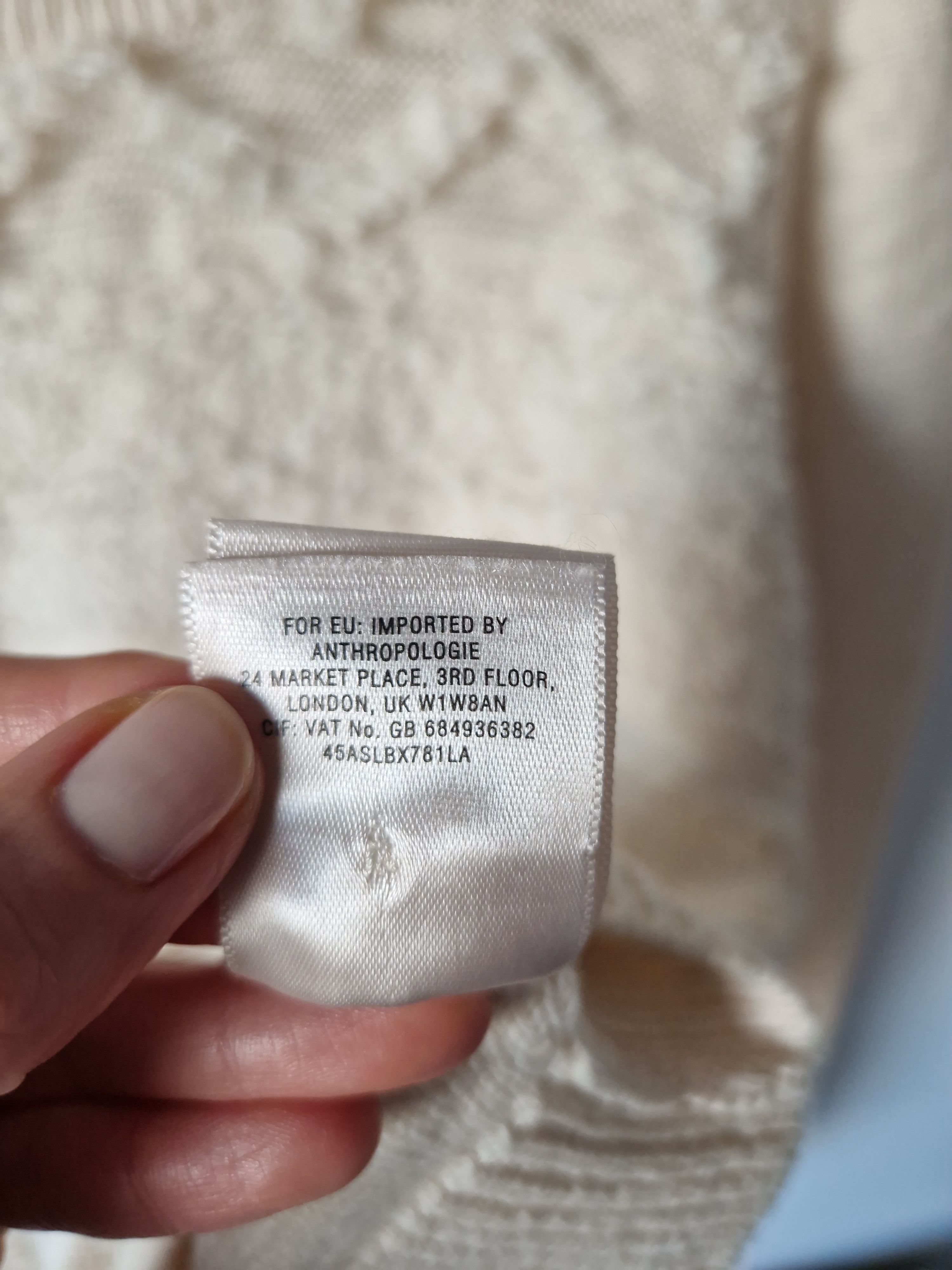 Mott & Bow Moth white sweater Size L / US 10 / IT 46 - 8 Thumbnail