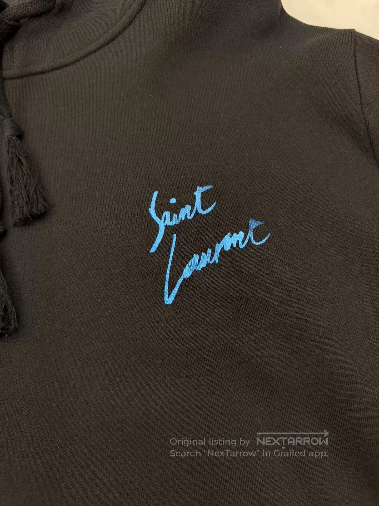 Yves Saint Laurent ysl saint laurent classic hoodie in gray. Size US L / EU 52-54 / 3 - 2 Thumbnail