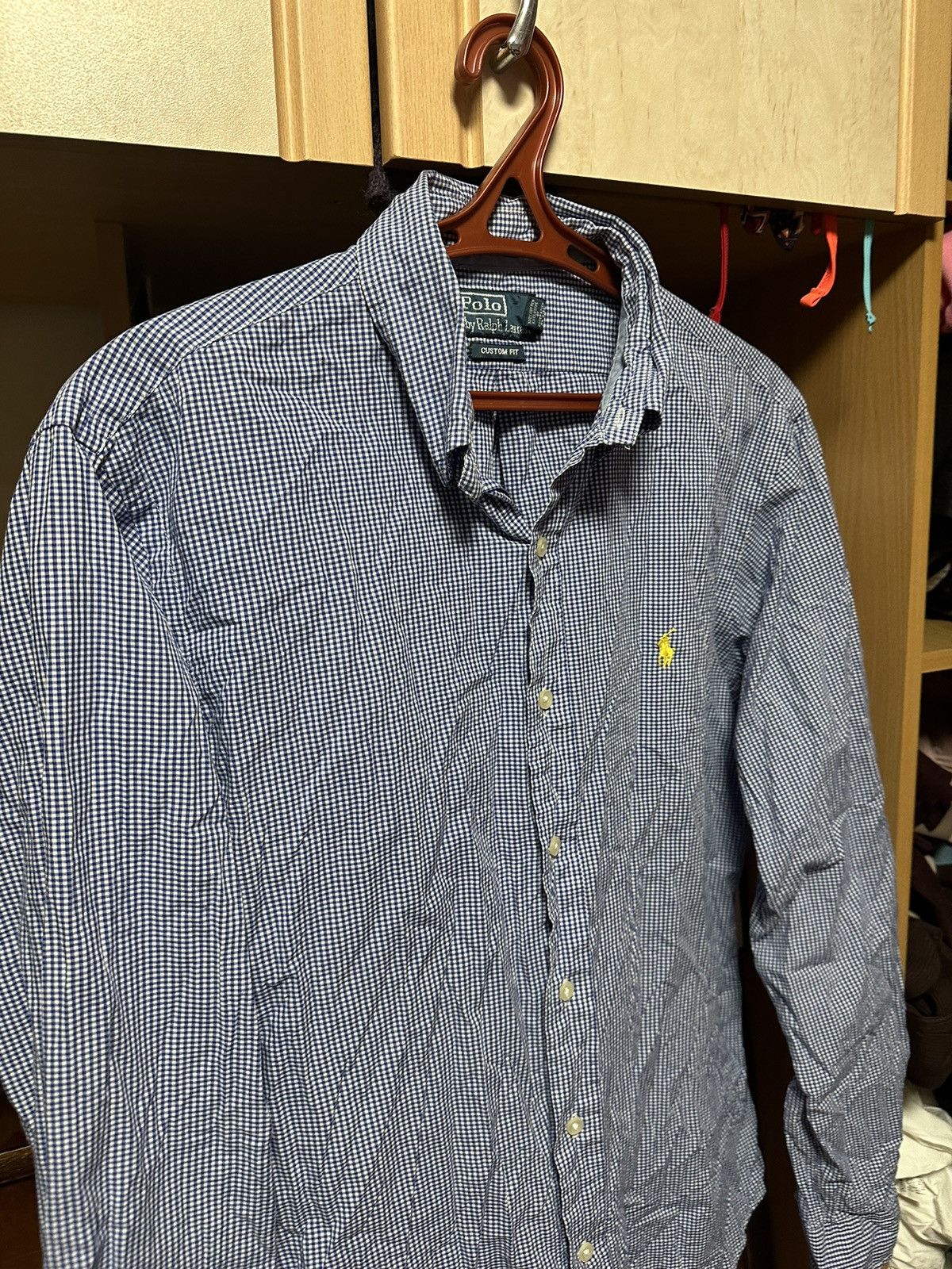 Polo Ralph Lauren Polo Ralph Lauren Blue and White Shirt Button Ups Size US L / EU 52-54 / 3 - 3 Thumbnail
