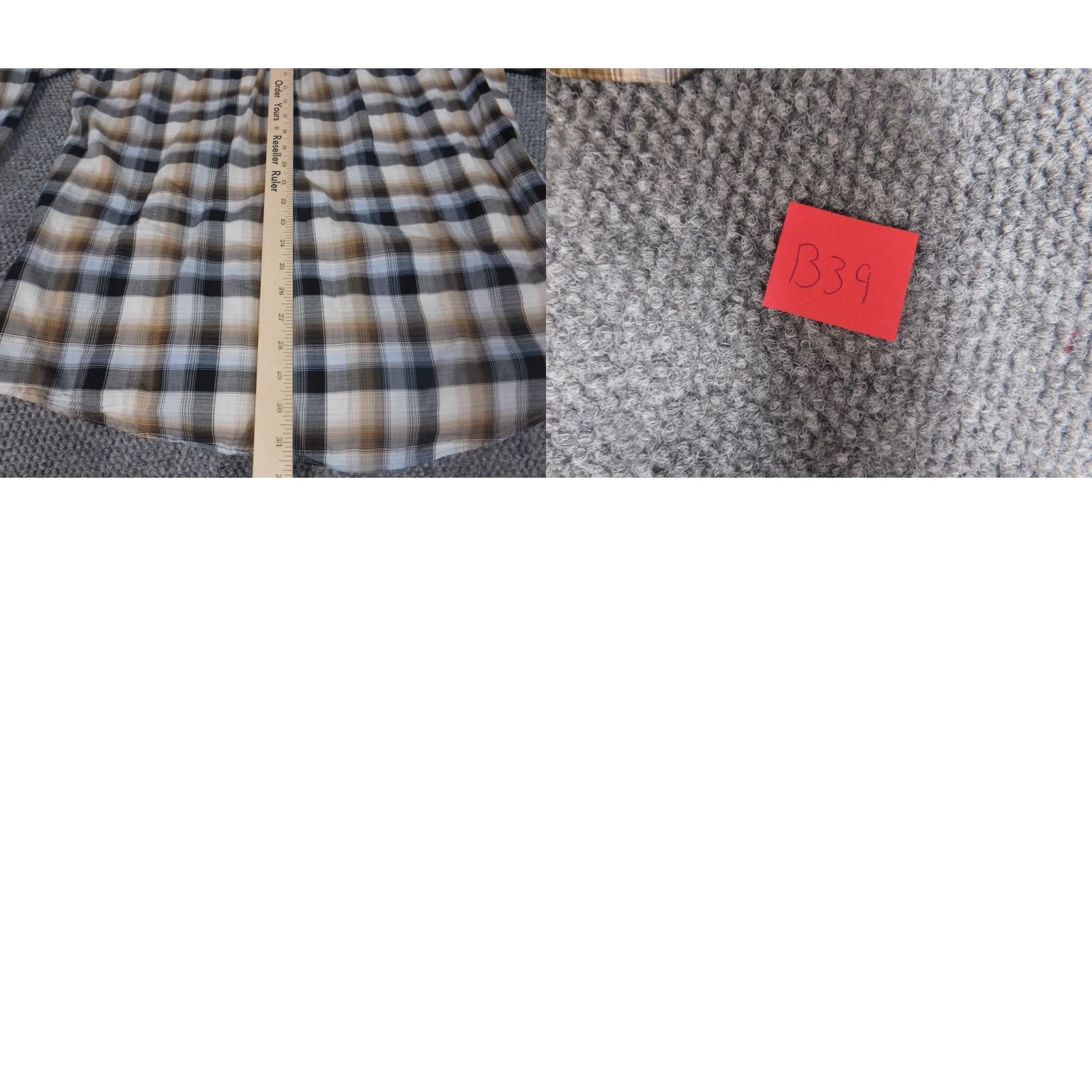 Cremieux Cremieux Mens Button-Up Shirt Medium Brown Plaid Long Sleeve Collared Knit Cotton Pocket Logo Slimming Classic Regular Color Multicolor Men Size US M / EU 48-50 / 2 - 9 Thumbnail