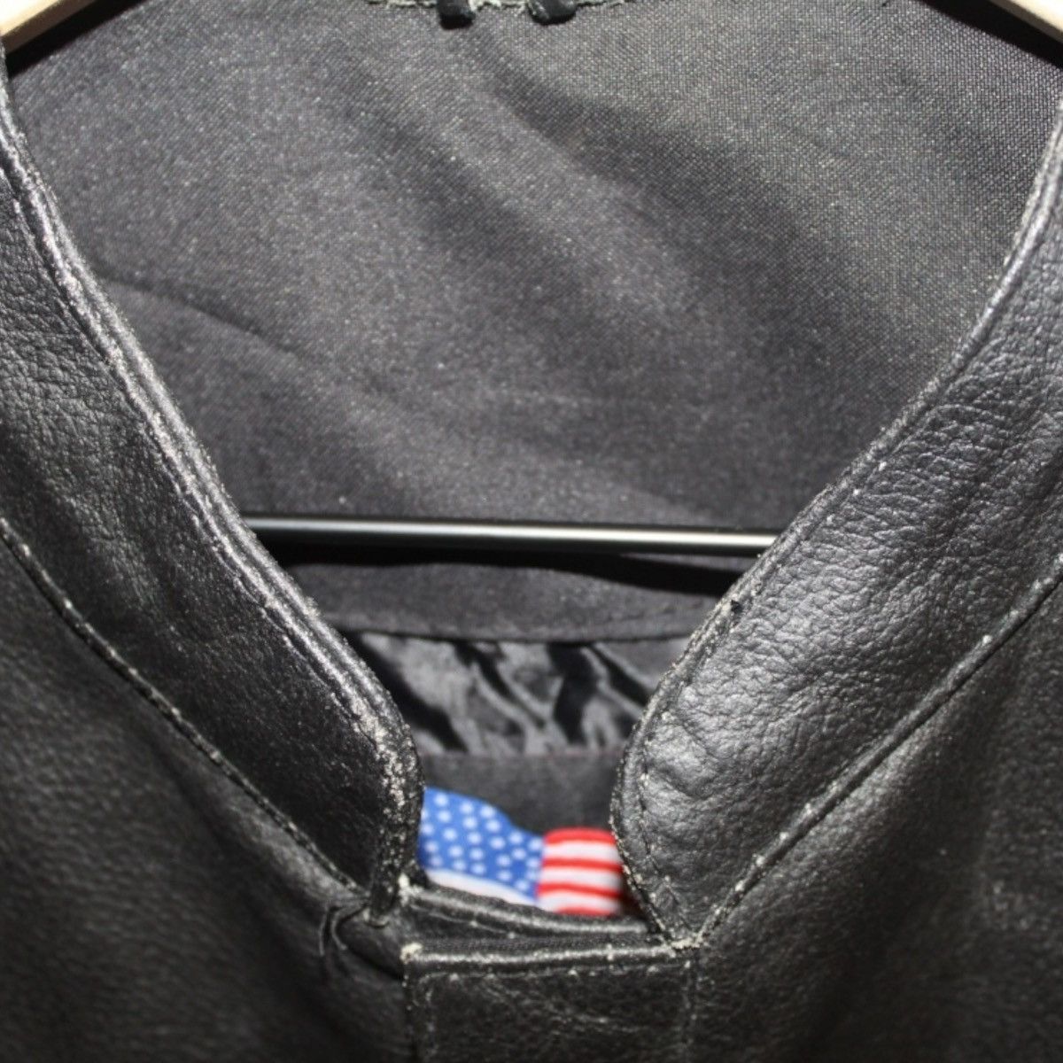 Vintage Vintage Black Leather Vest Made in USA Large Size US L / EU 52-54 / 3 - 4 Thumbnail