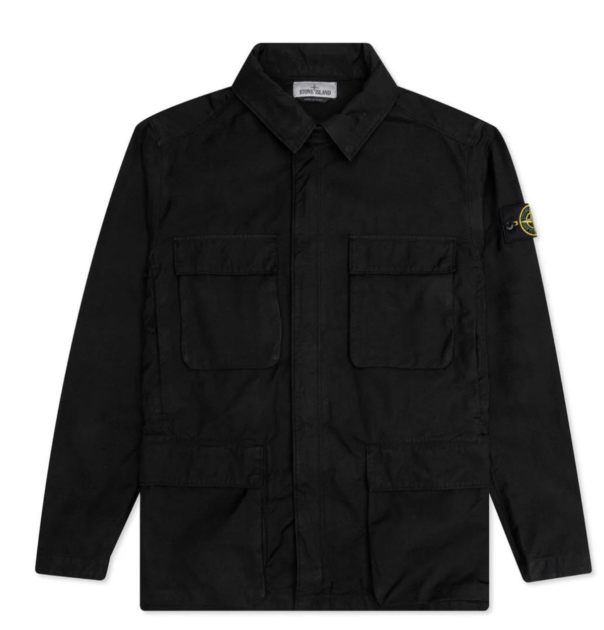 image of Stone Island Field Jacket in Black, Men's (Size 2XL)