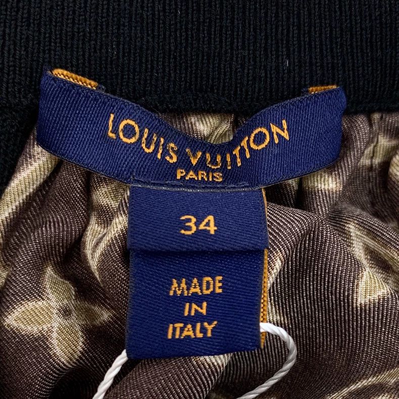 Louis Vuitton Louis Vuitton Dark brown logo presbyopic full print mulber Size XXS / US 00 / IT 34 - 6 Thumbnail