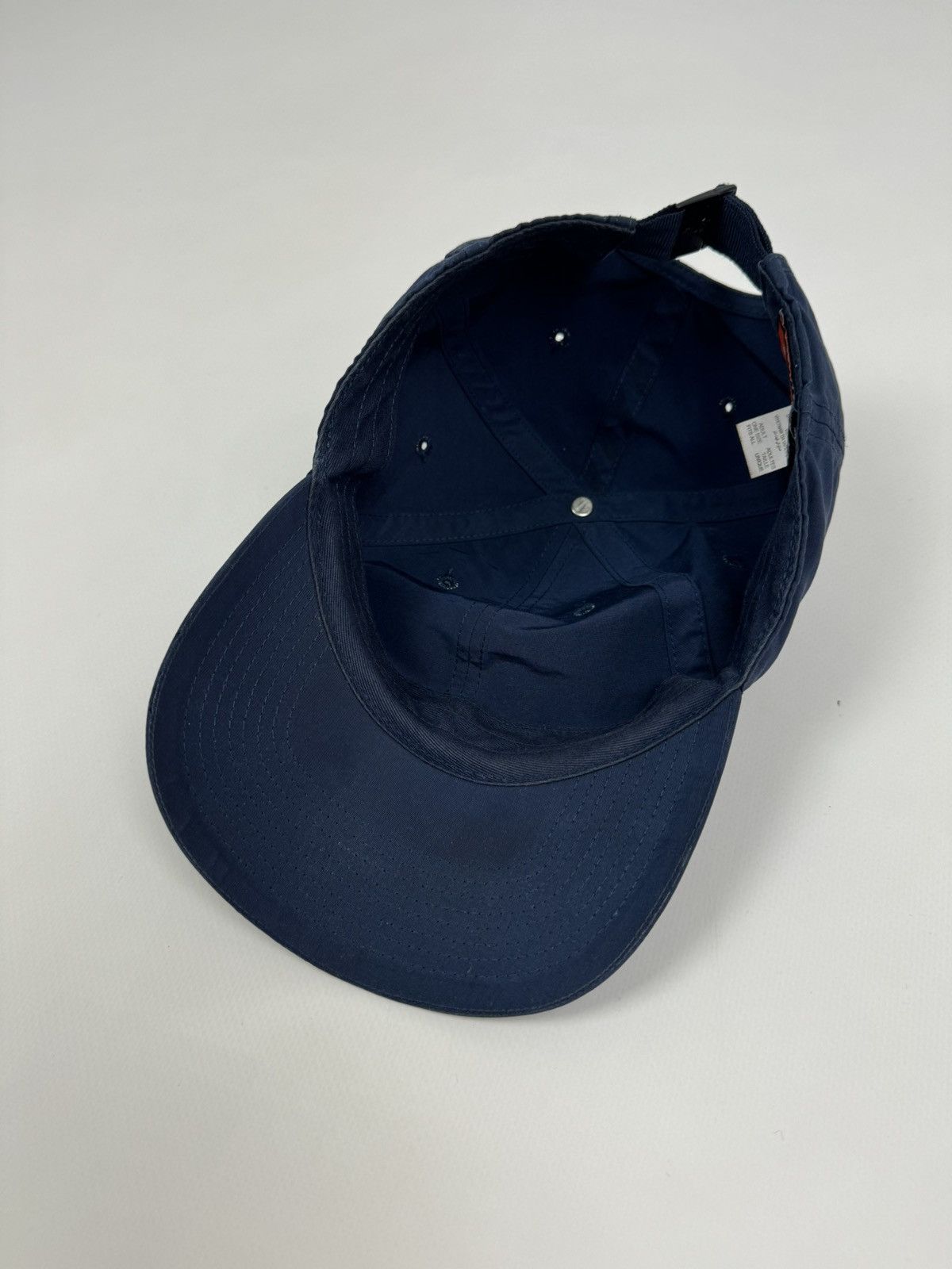 Vintage 2000s Vintage y2k Nike Metal Swoosh Baseball Cap Drill Size ONE SIZE - 4 Thumbnail