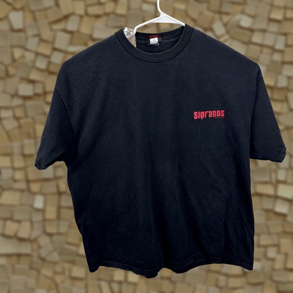 Vintage VINTAGE The Sopranos HBO “Made In New Jersey” Family Tree T-Shirt Sz 3XL Black Mens Crew Neck Graphic Print 90s TV Movie SOPRANOS Size US XXL / EU 58 / 5 - 1 Thumbnail