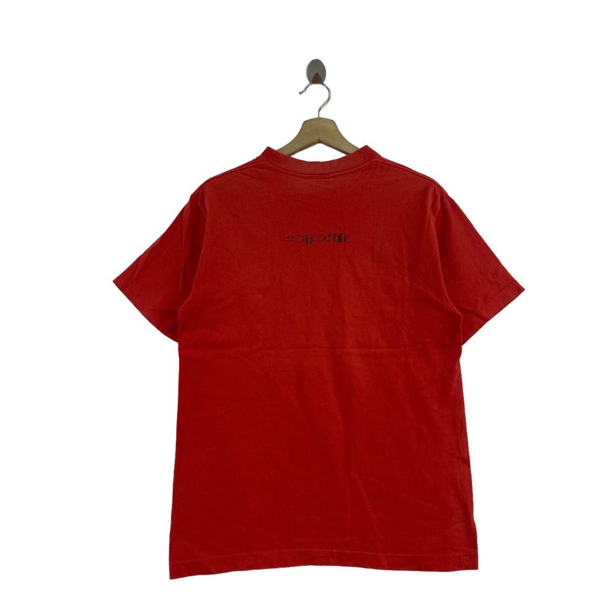 Split Vintage 90s SPLIT Skateboard Big Brand Print Red Short Size US M / EU 48-50 / 2 - 3 Thumbnail