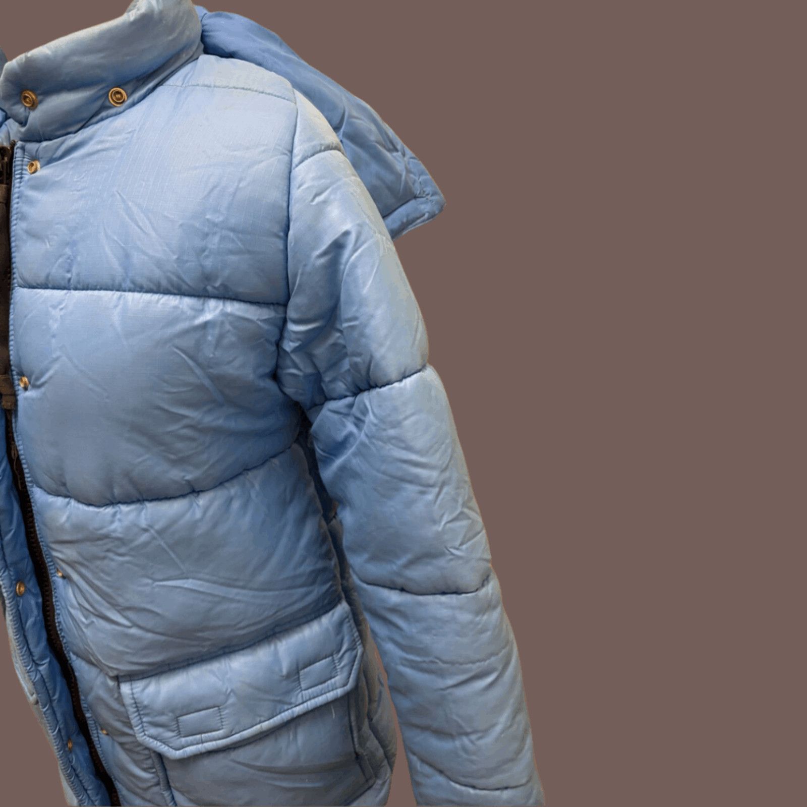 Vintage VTG Puffer Jacket | Shanahan Blue 80s Outerwear | Gorpcore Size US S / EU 44-46 / 1 - 5 Thumbnail