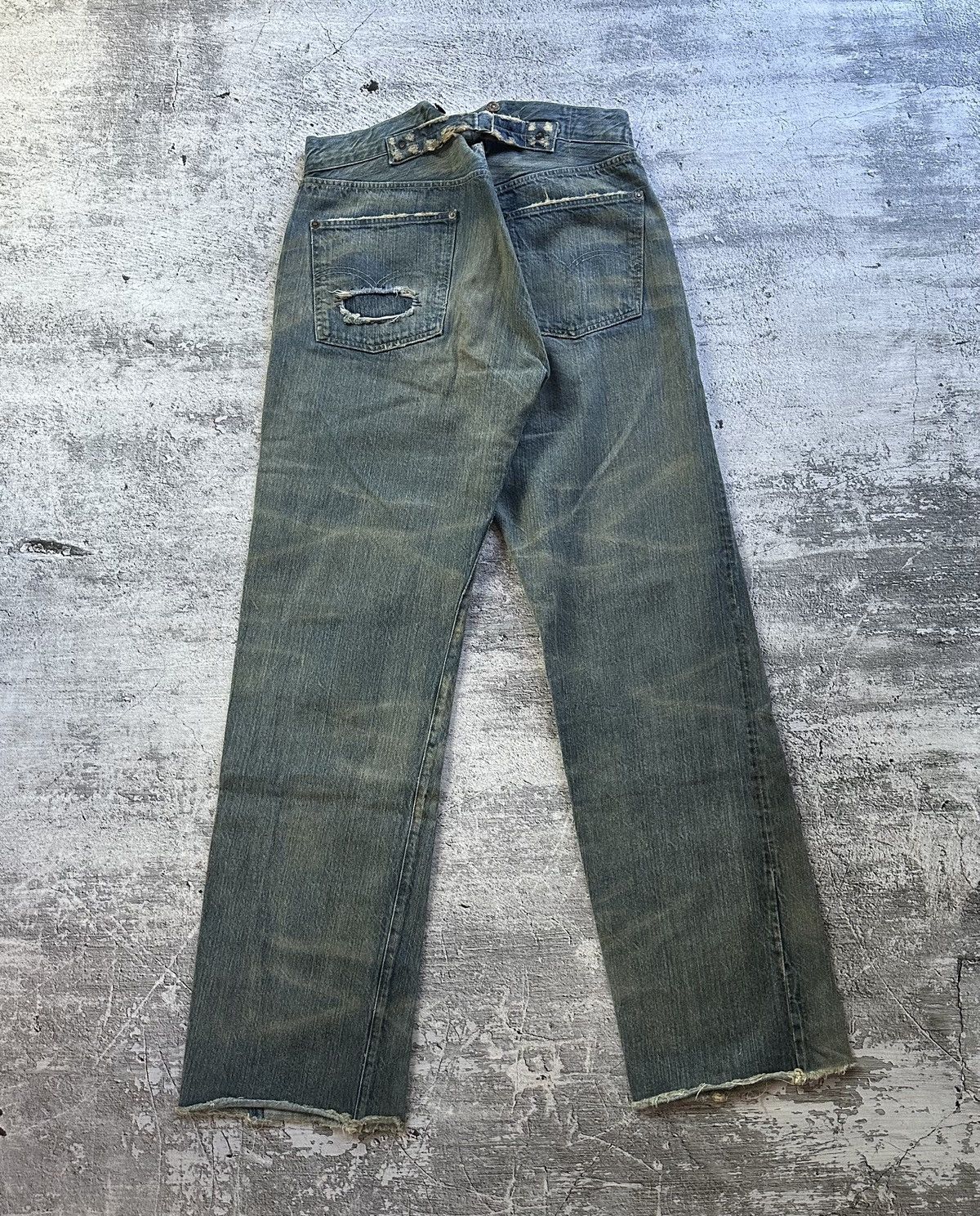 Levi's Vintage Levi’s Sashiko Repair Denim Size US 32 / EU 48 - 2 Thumbnail