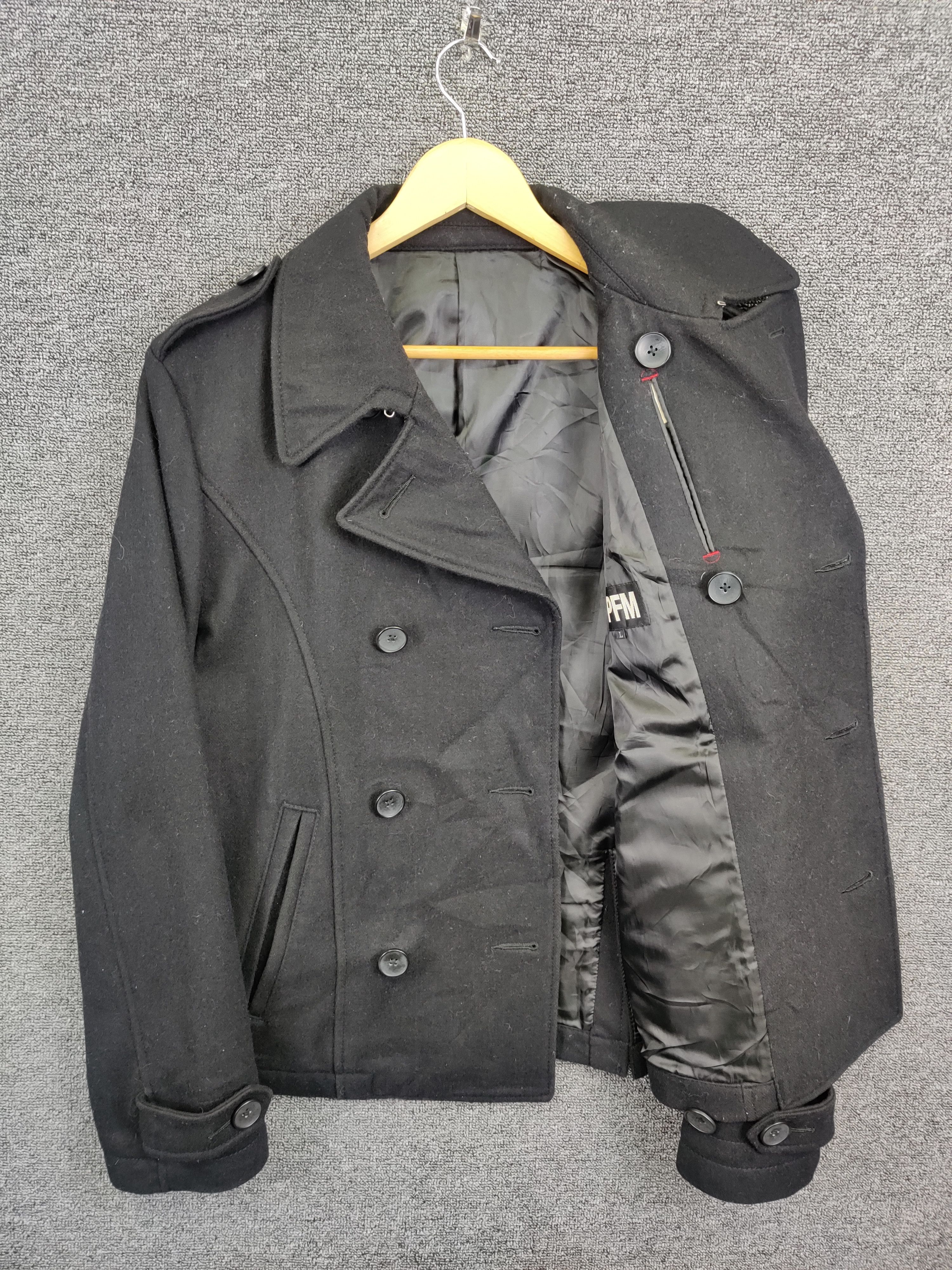 PPFM Vintage PPFM Wool Double Breasted Coat Jacket Size US L / EU 52-54 / 3 - 8 Thumbnail