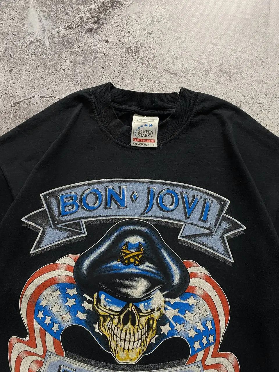 Bon Jovi × Vintage 2000s BON JOVI FOREVER EURO CRUSH TOUR ROCK BAND T SHIRT Size US M / EU 48-50 / 2 - 3 Thumbnail