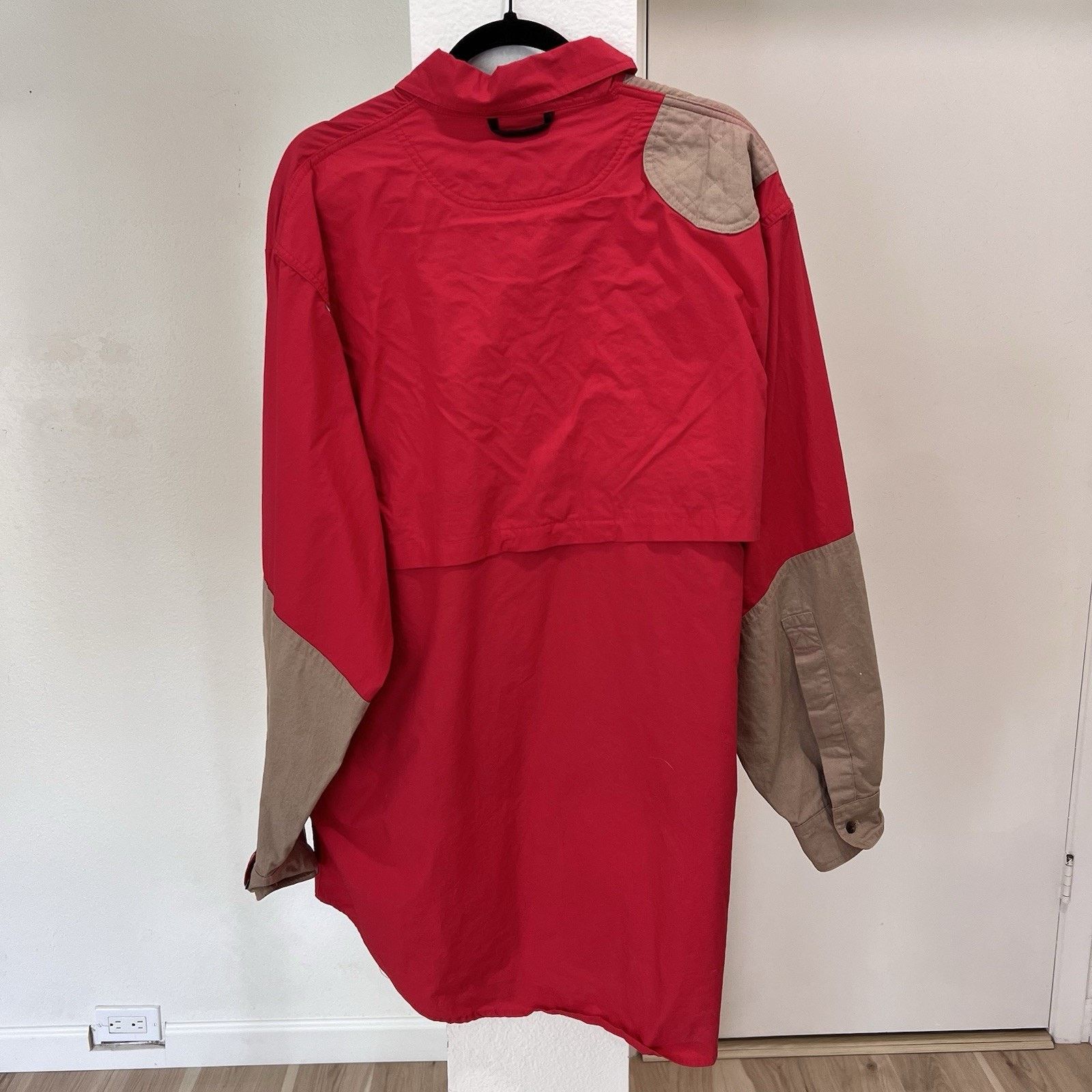 Other Vtg Lewis Creek 2XL Long Sleeve Shooting Shirt Red Quilted Size US XXL / EU 58 / 5 - 5 Thumbnail