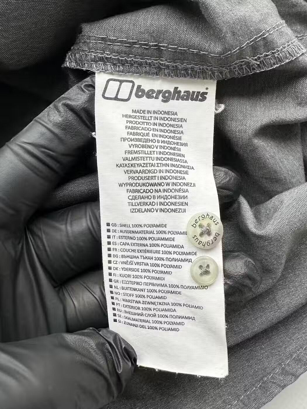 Berghaus Berghaus Vintage Shirt Short Sleeve (346) Size US M / EU 48-50 / 2 - 5 Thumbnail