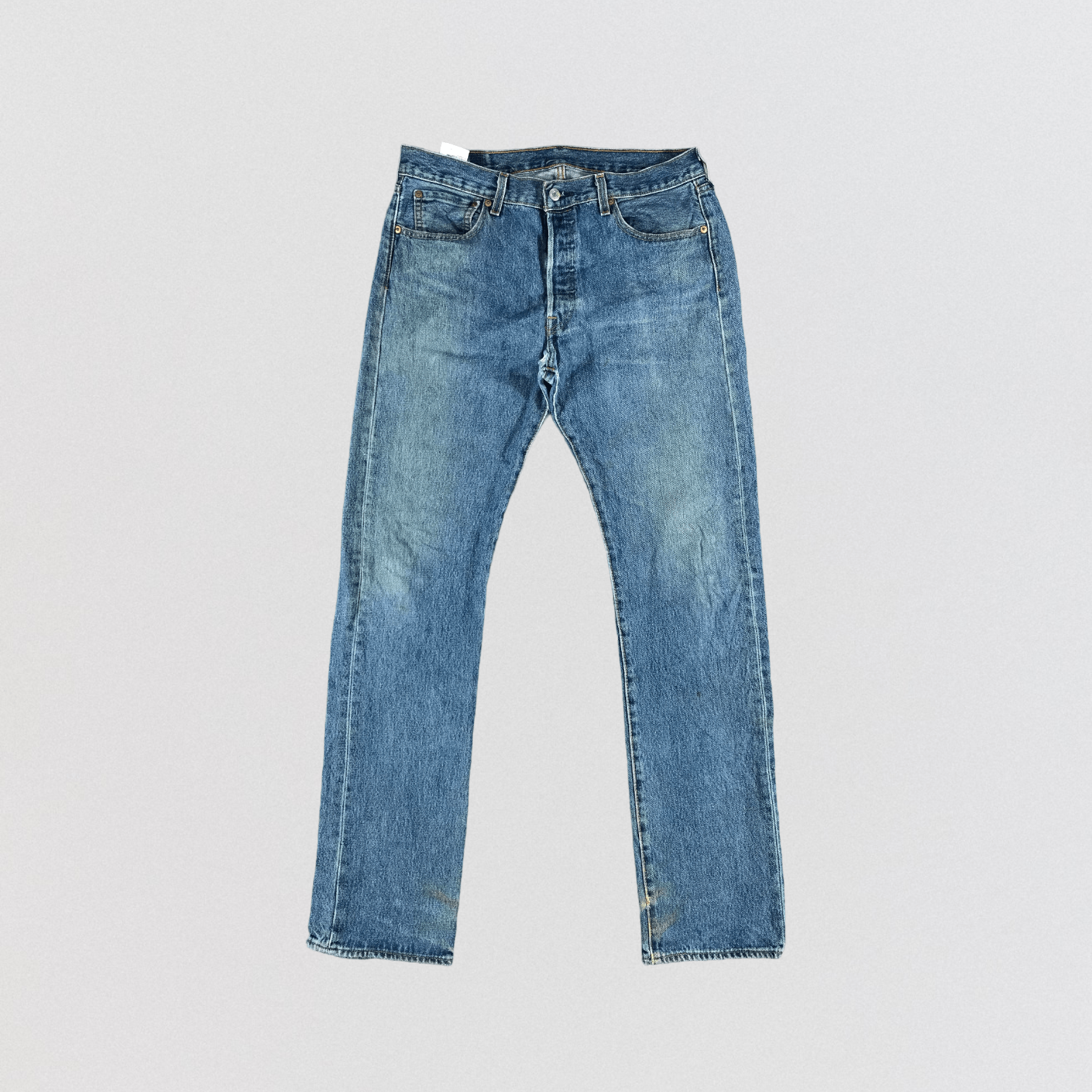Levi's Vintage Blue Wash Levis 501 Jeans-JM3098 Size US 34 / EU 50 - 1 Thumbnail