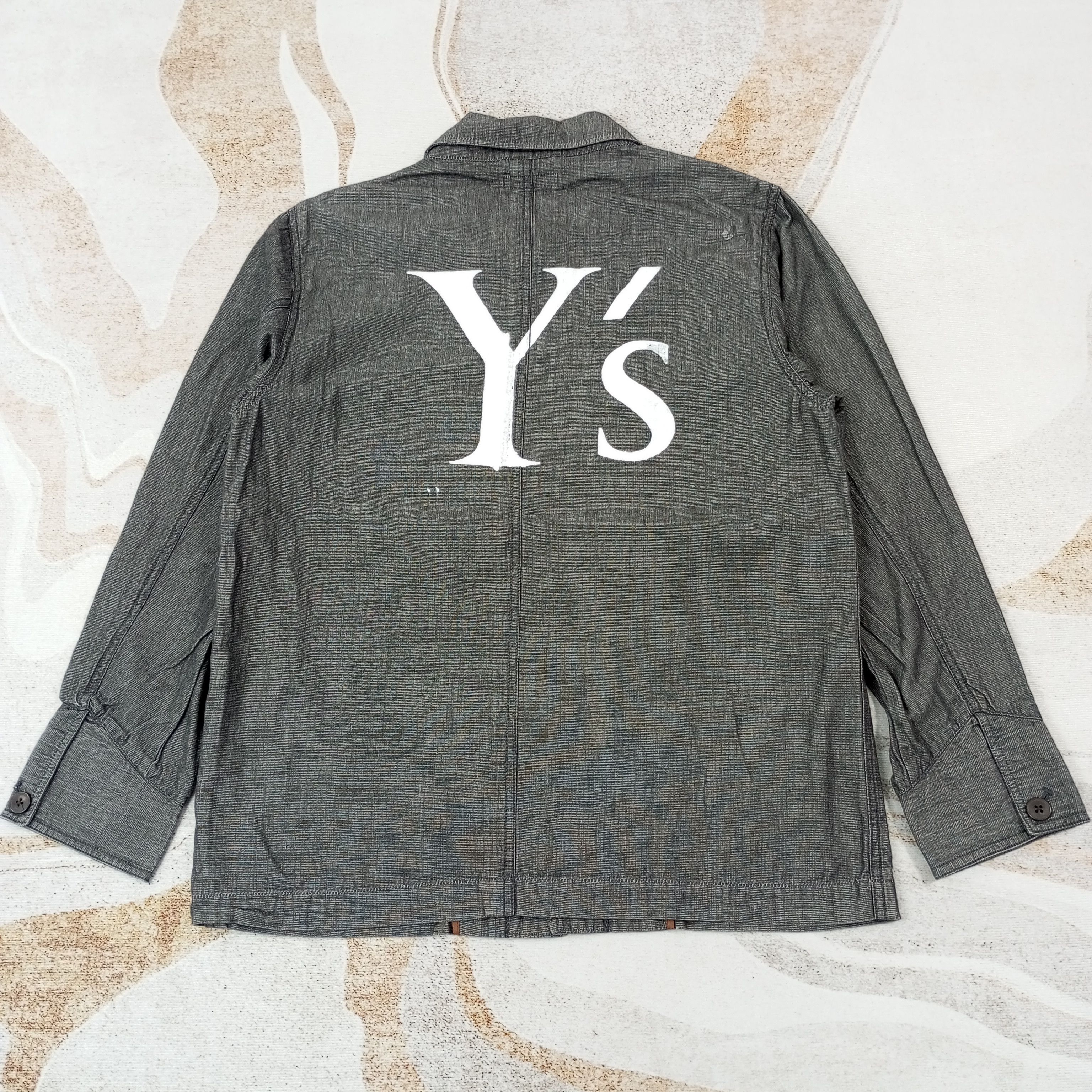 Yohji Yamamoto Sacsny Ysaccs by Yohji Yamamoto Custom Jacket c233n3 Size US M / EU 48-50 / 2 - 1 Thumbnail