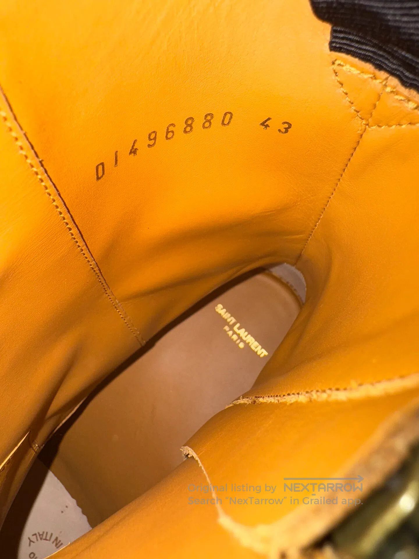 Saint Laurent Paris Saint Laurent Paris Suede Chelsea boots with buckle| Size US 10 / EU 43 - 7 Thumbnail