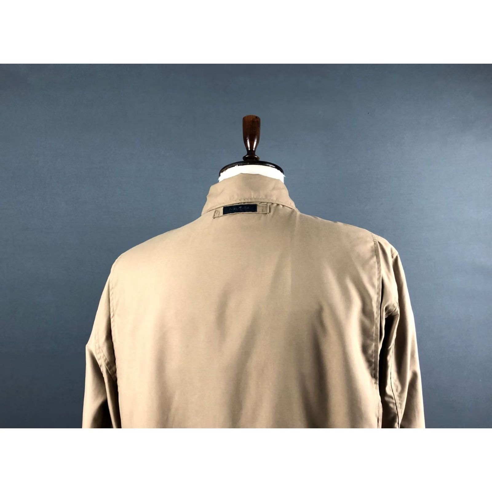 Nautica Nautica Men's Khaki Polyester Full Zip Jacket L Size US L / EU 52-54 / 3 - 5 Thumbnail