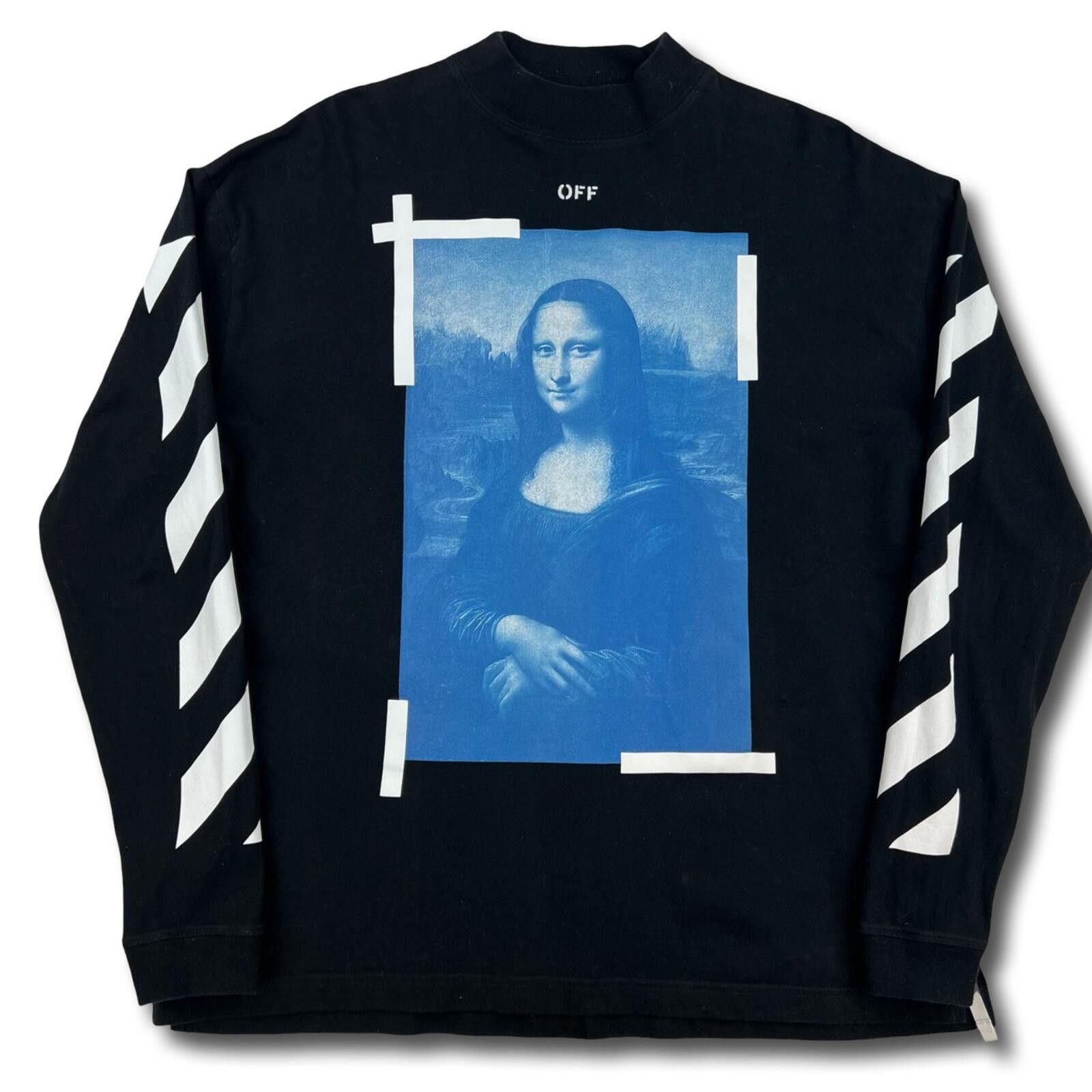 Off-White Off-White Mona Lisa Mock Neck Long Sleeve Size US M / EU 48-50 / 2 - 2 Thumbnail