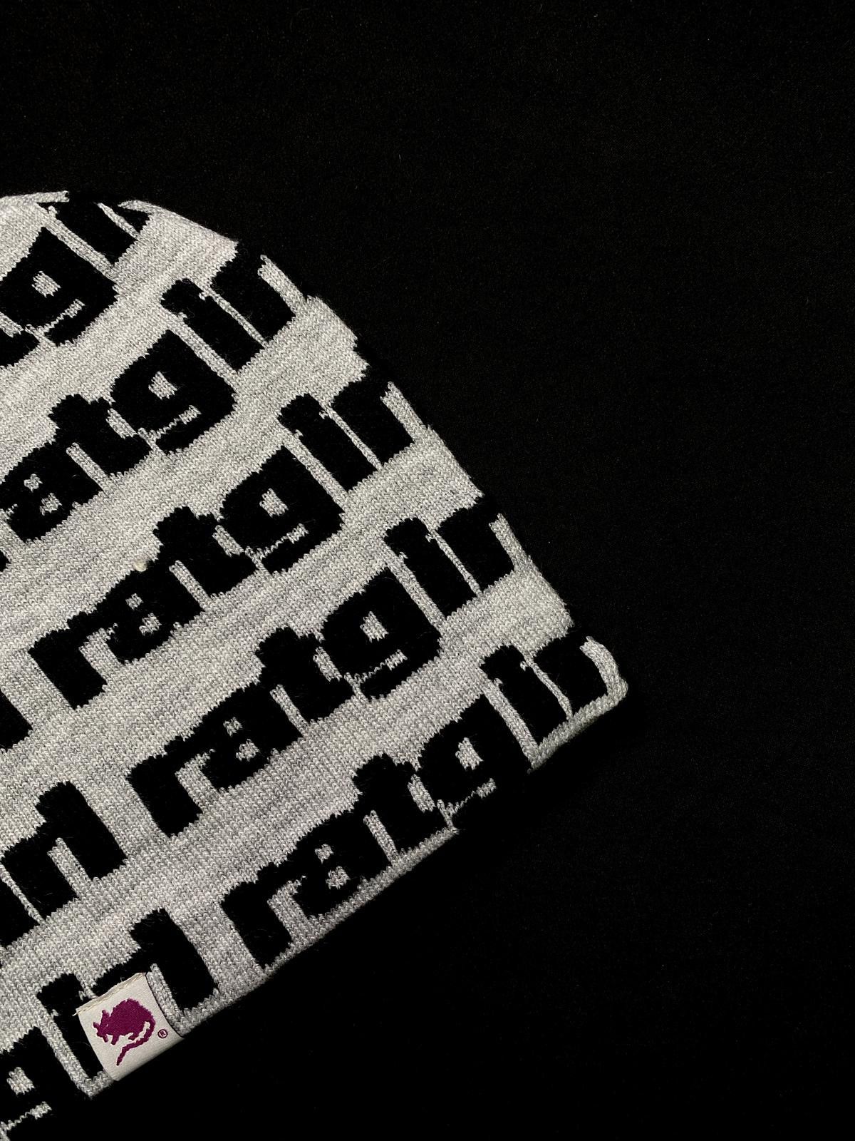 Stray Rats Rare Stray Rats Ratgirl No Cuff Knit Beanie Hat Gray OS Size ONE SIZE - 5 Thumbnail