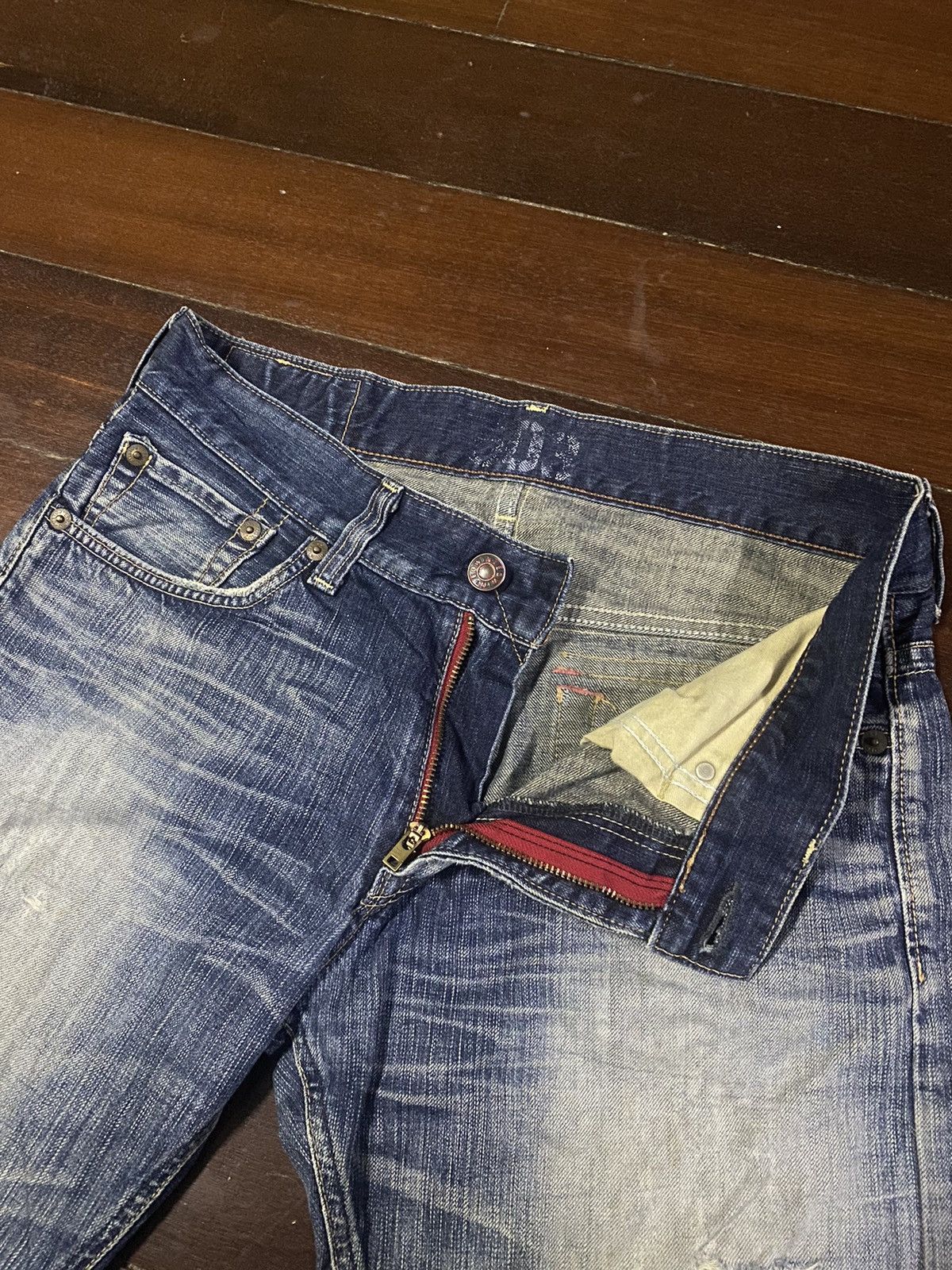 Edwin × Japanese Brand FLARE EDWIN 503 LIKE TORNADO MART STYLE. Size US 36 / EU 52 - 17 Thumbnail