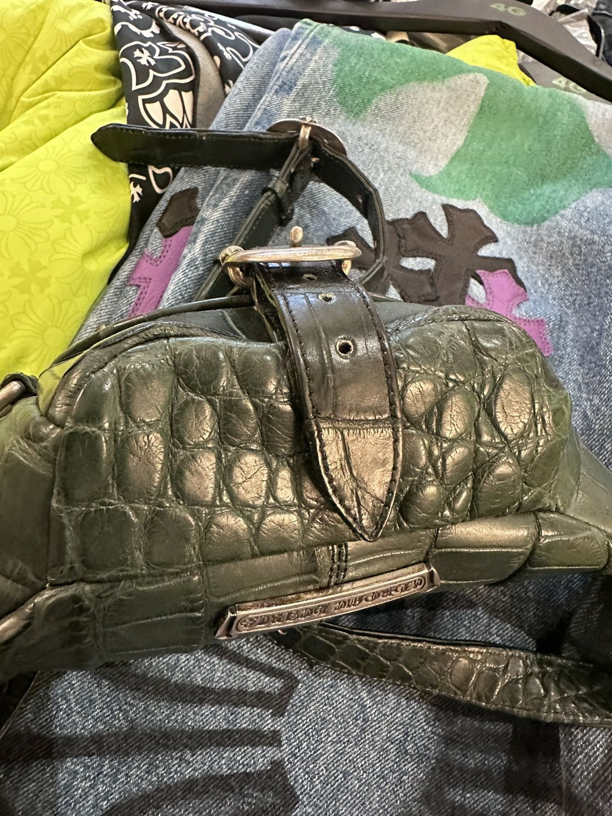 Chrome Hearts CHROME HEARTS ALLIGATOR CROC BAG 4GSELLER Size ONE SIZE - 15 Thumbnail