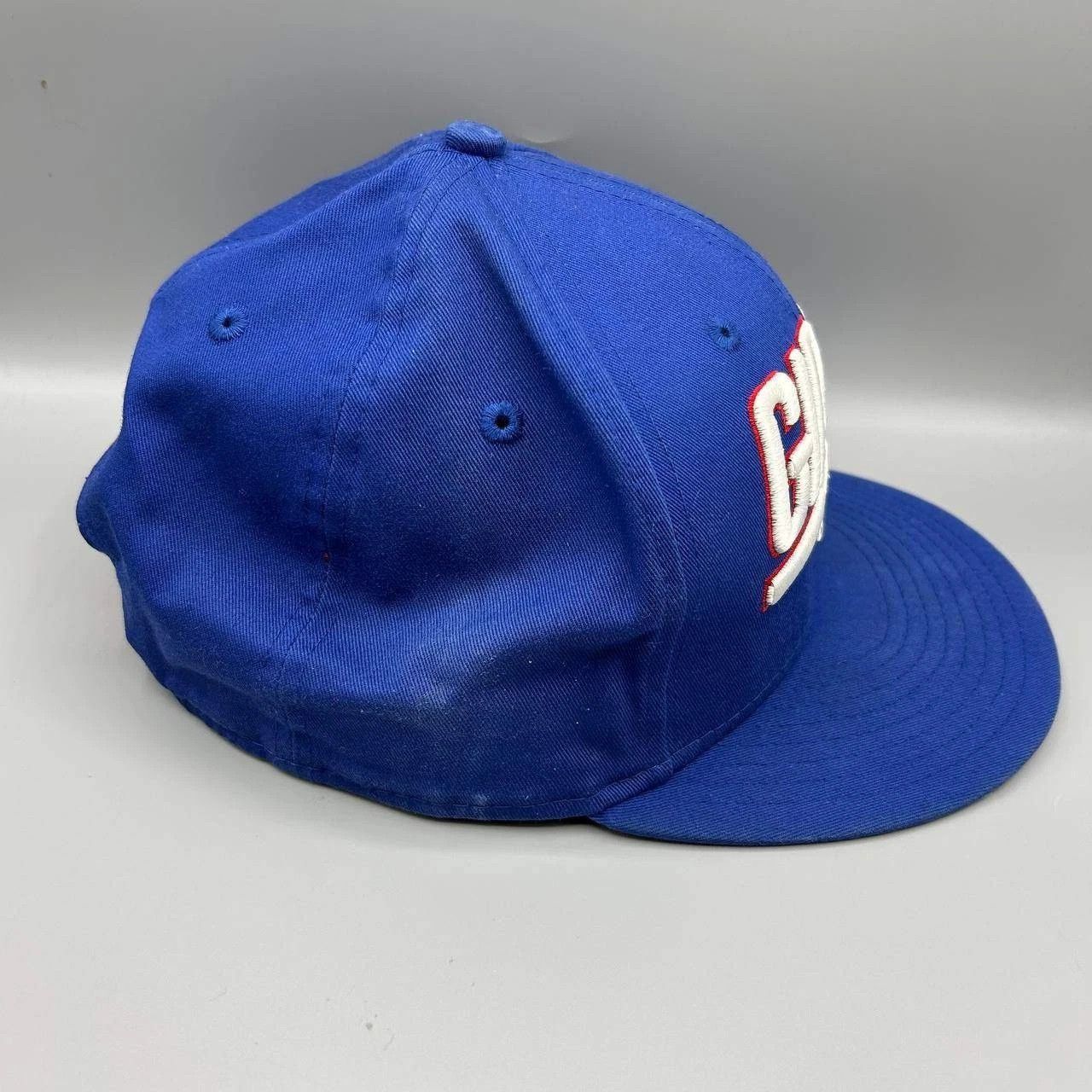 New Era New York Giants Hat Men M-L Blue Red NFL Hat Snap Back Cap Size ONE SIZE - 6 Thumbnail