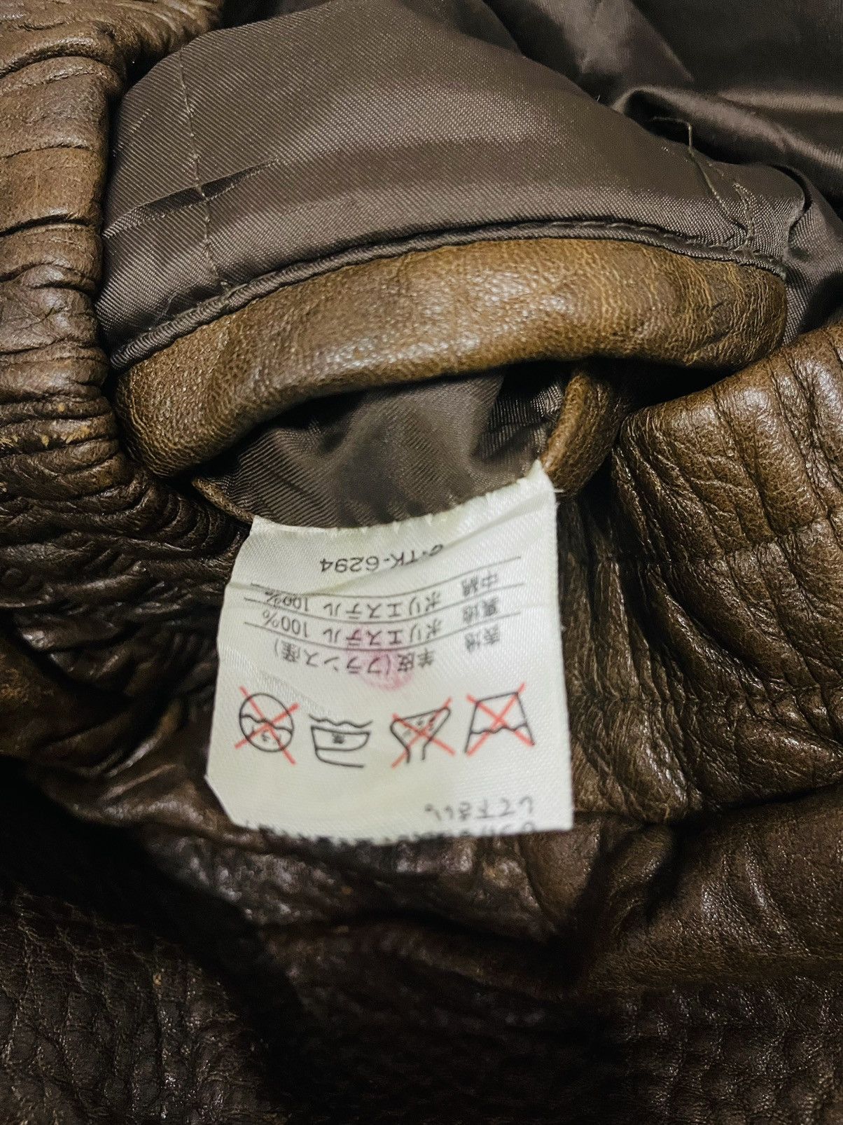 Genuine Leather Next Stage Leather Jacket (Distressed) Size US L / EU 52-54 / 3 - 10 Thumbnail