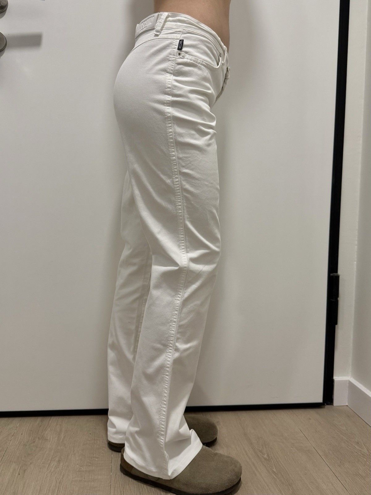 Moschino DDP Moschino Jeans Vintage Flared Pants Mid Rise Size 29 Size 24" / US 00 / IT 34 - 4 Thumbnail