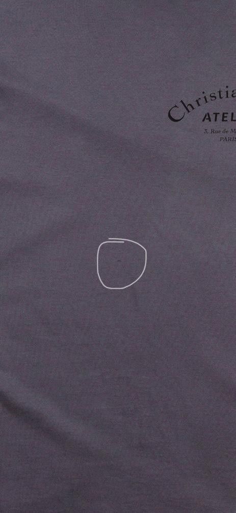 Designer Christian Dior Atelier Purple Dyed T Shirt Size US XS / EU 42 / 0 - 9 Thumbnail