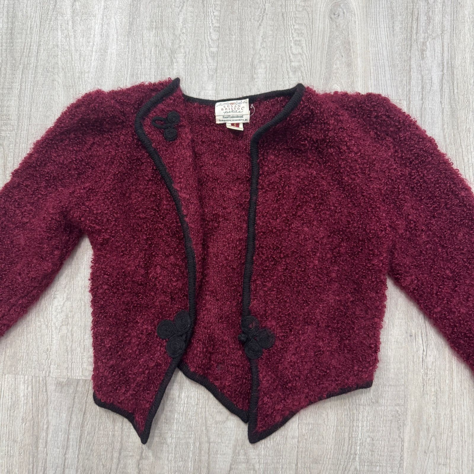 Vintage Vintage Susan Bristol Cardigan Sweater Women's Small Mohair Size S / US 4 / IT 40 - 2 Thumbnail