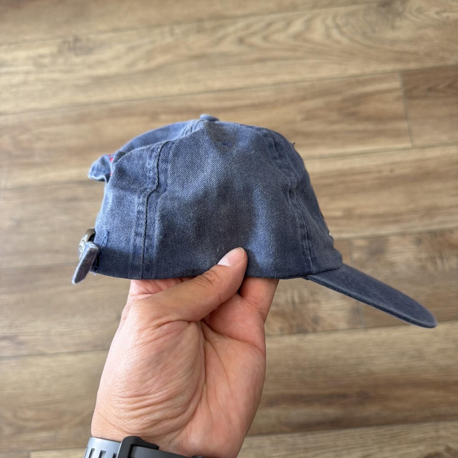 Nissan Vintage 90s GOSS Navy Blue Baseball Dad Hat Cap Size ONE SIZE - 9 Thumbnail