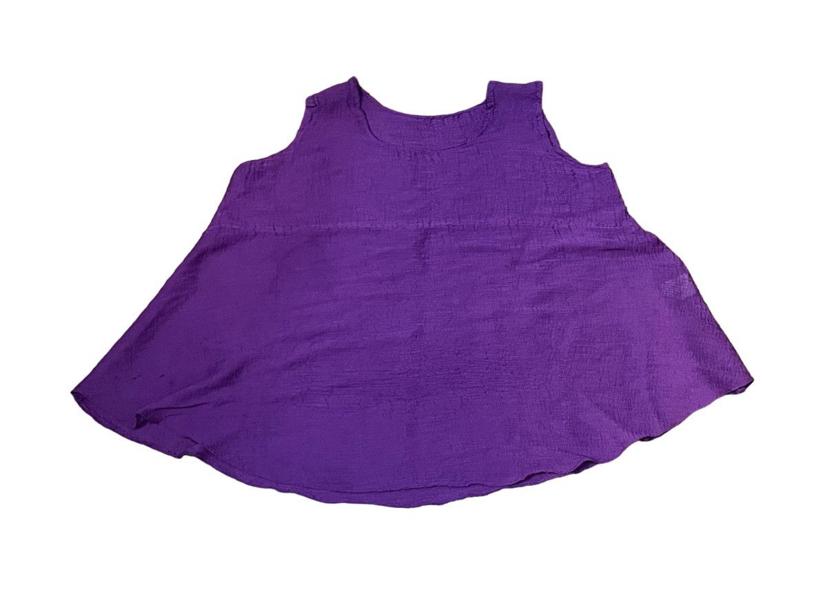 Homme Plisse Issey Miyake *FINAL DROP* issey miyake me pleats oversized tank top Size S / US 4 / IT 40 - 1 Thumbnail