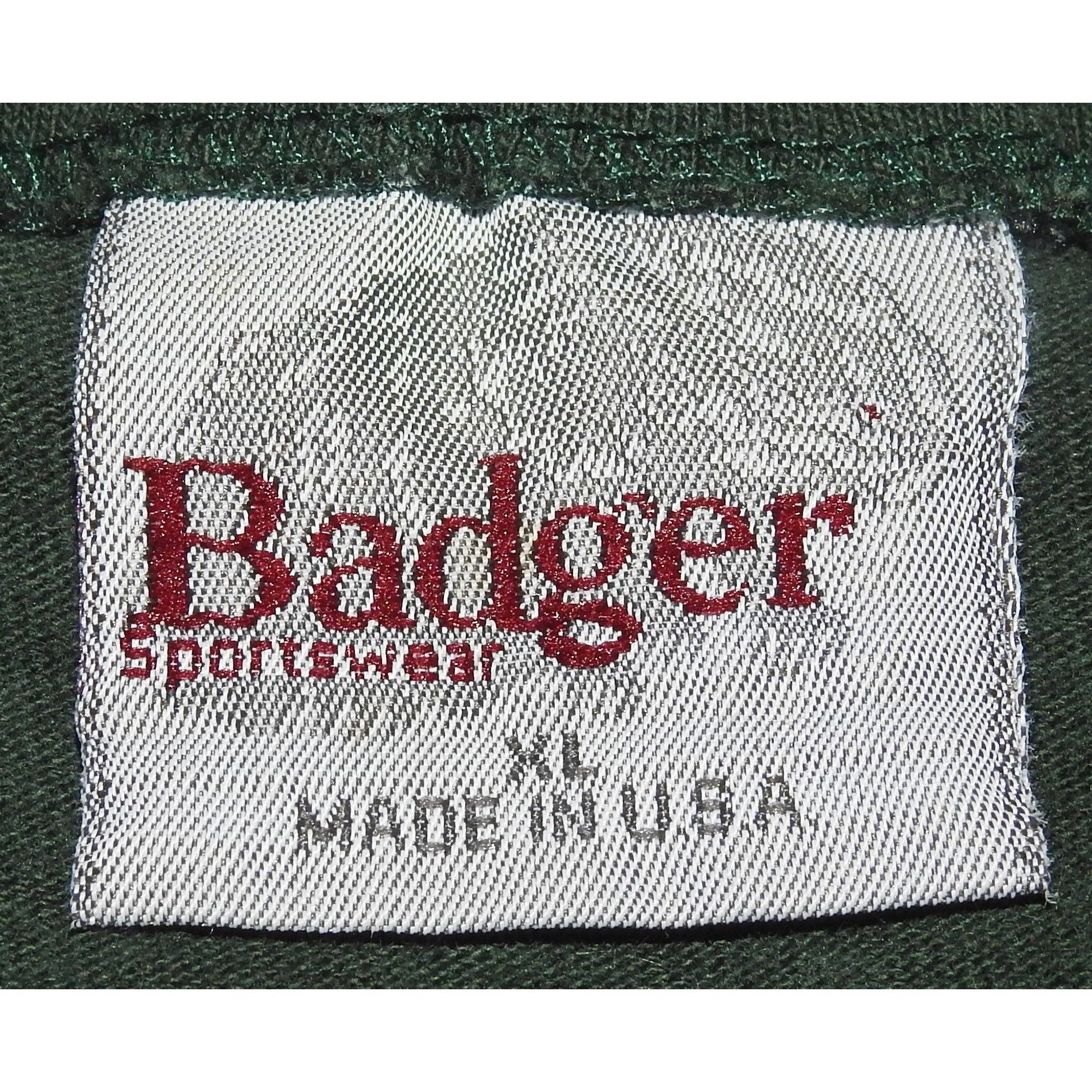 NFL Vintage 90s Green Bay Packers Badger Sport Baseball Jersey M Size US XL / EU 56 / 4 - 3 Thumbnail